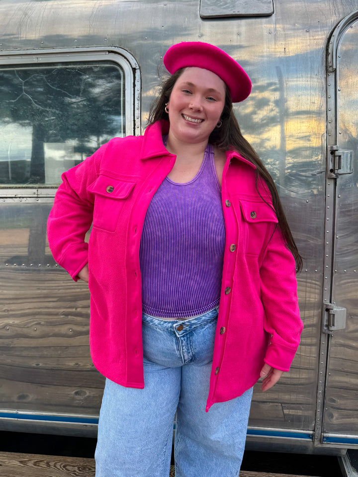 Mull it Over Purple Lounge Tank(S-XL)