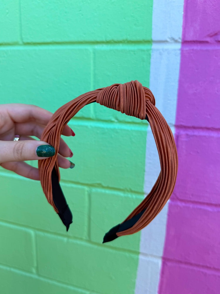 Burnt Orange Headband