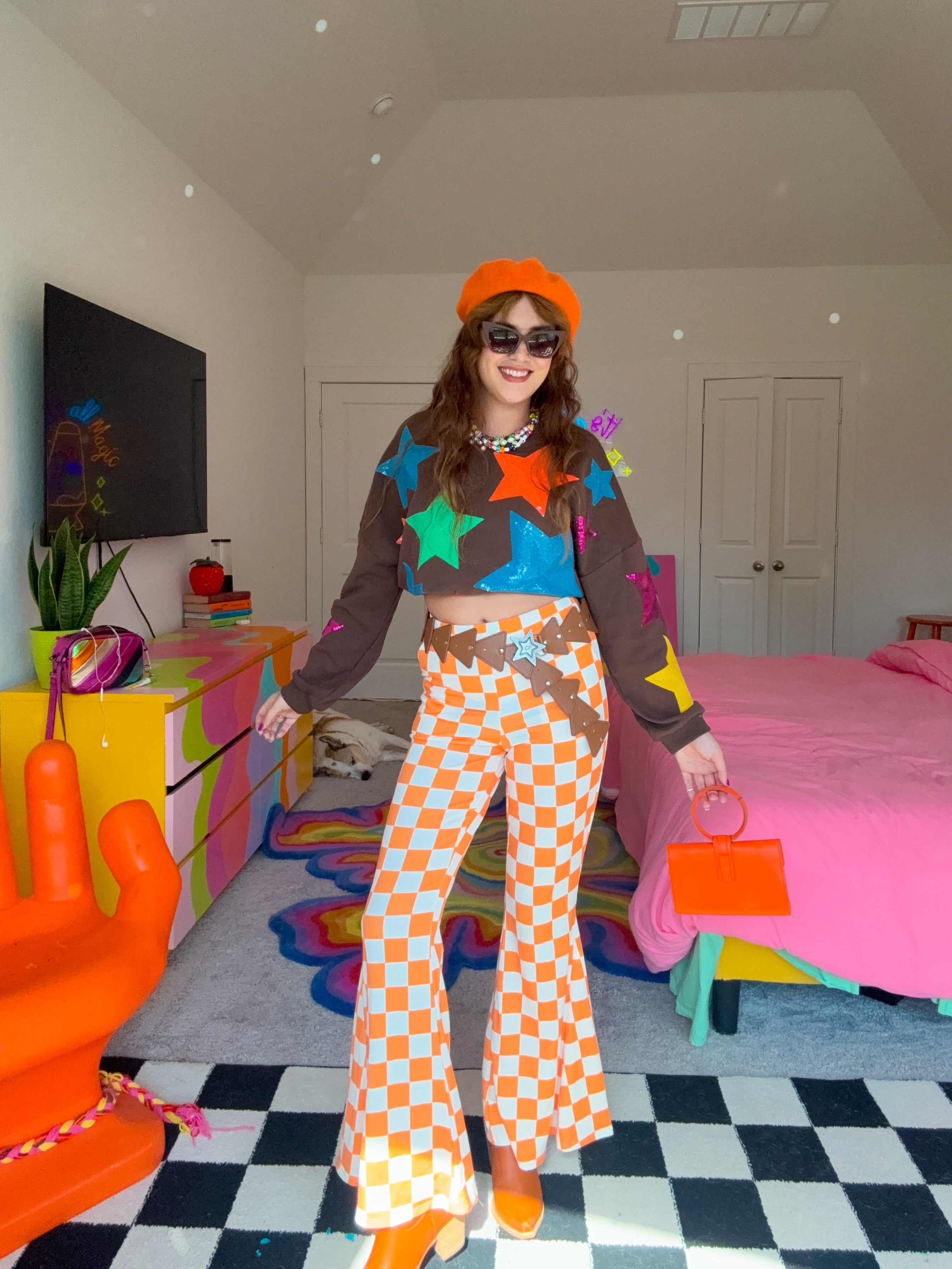 Brown StarShine Sweater (S-L)