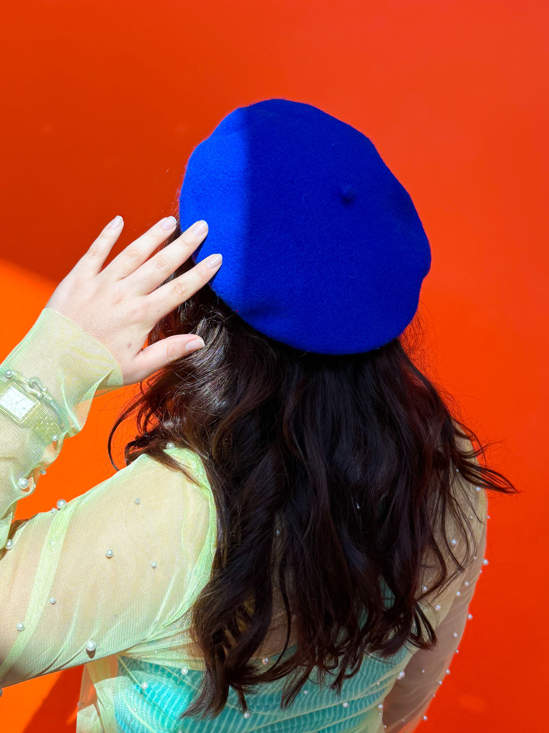 Blue Cobalt Beret