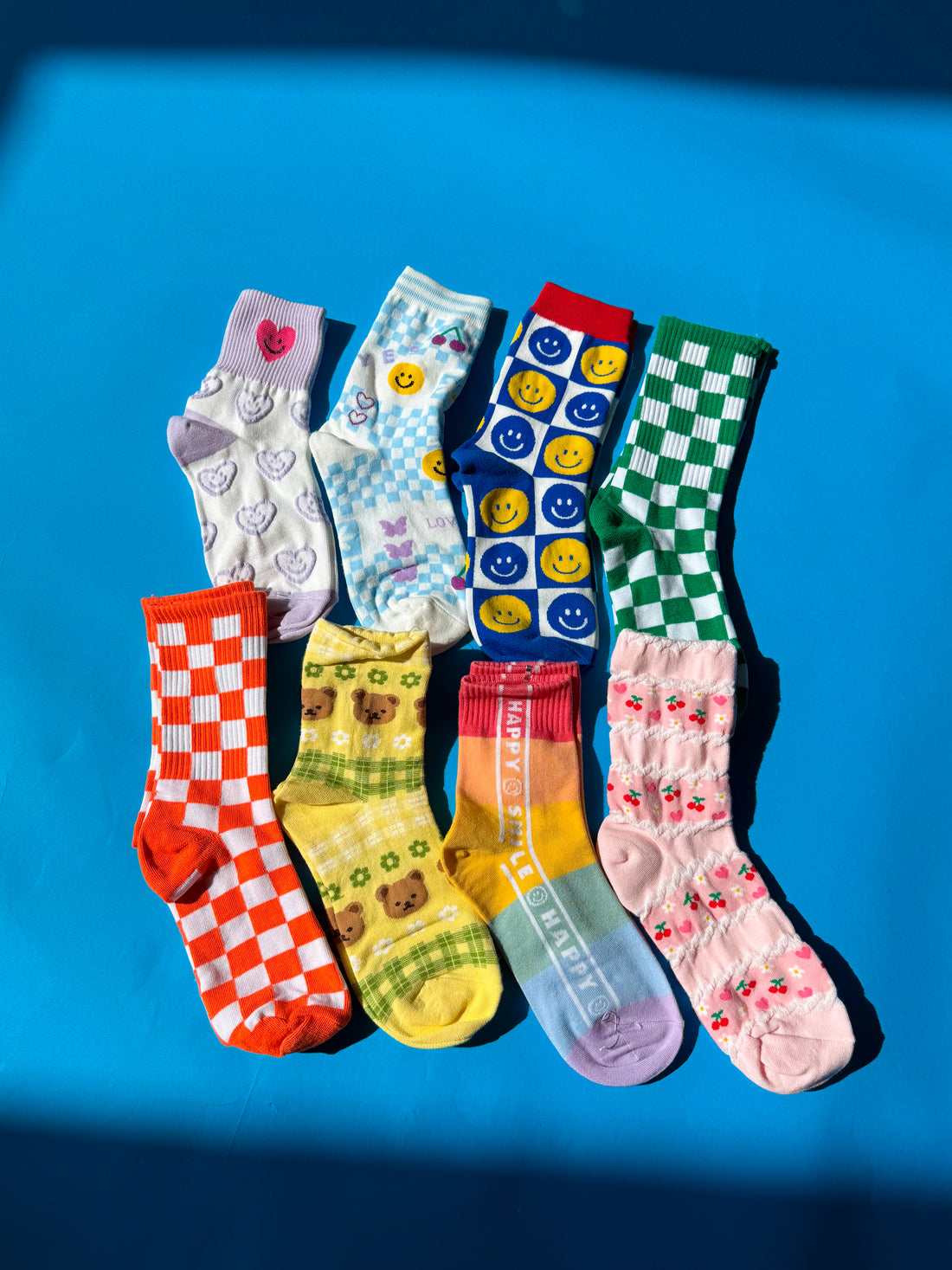 Colorful Printed Socks