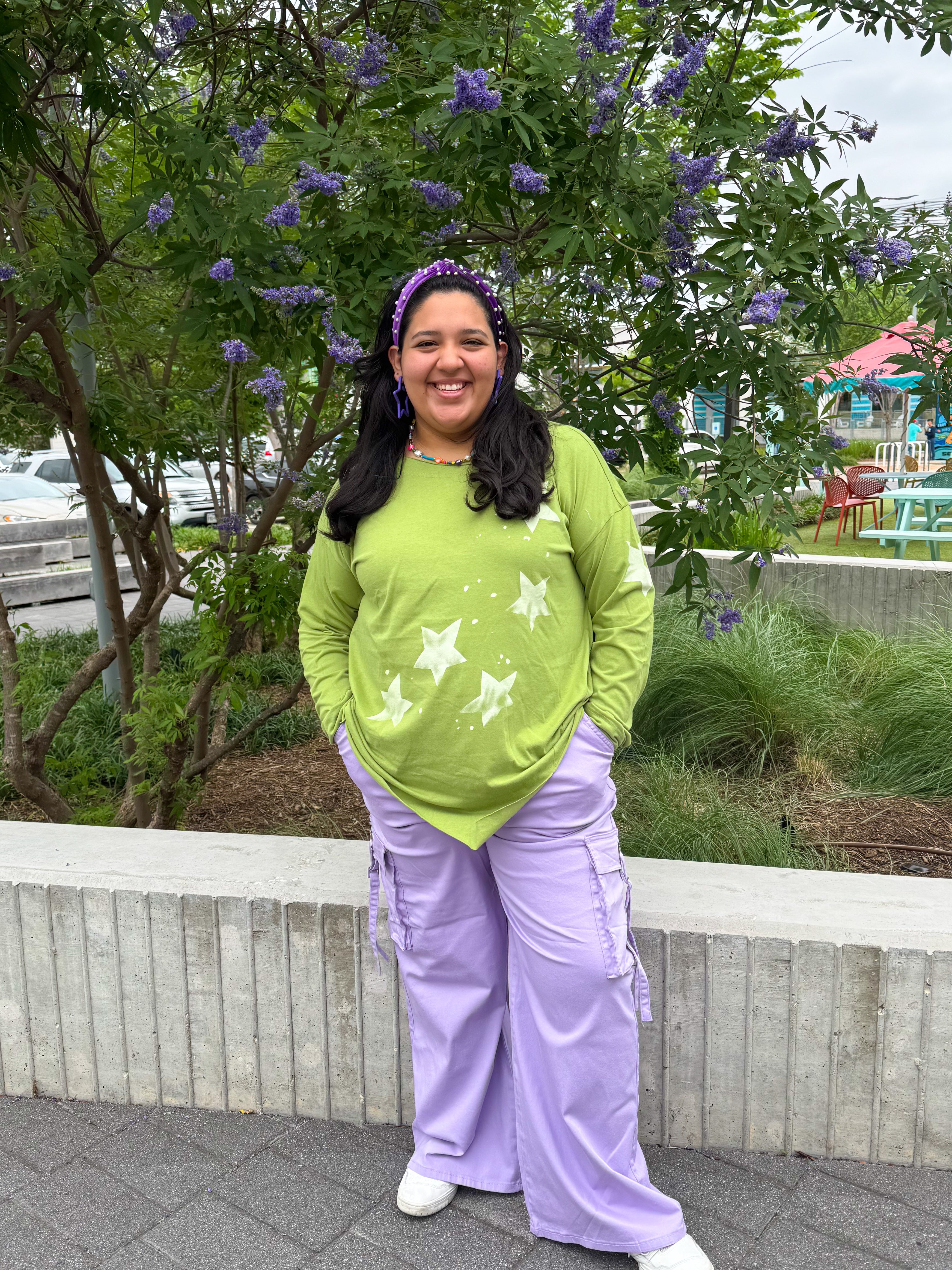 On the Edge Green Long Sleeve (S-3XL)