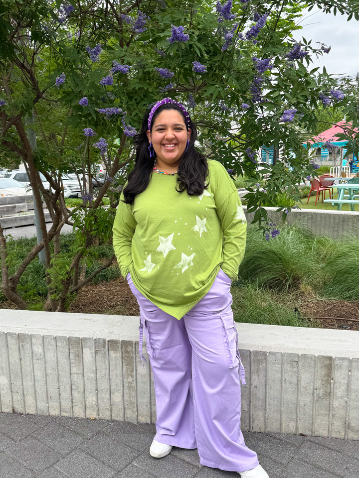 On the Edge Green Long Sleeve (S-3XL)