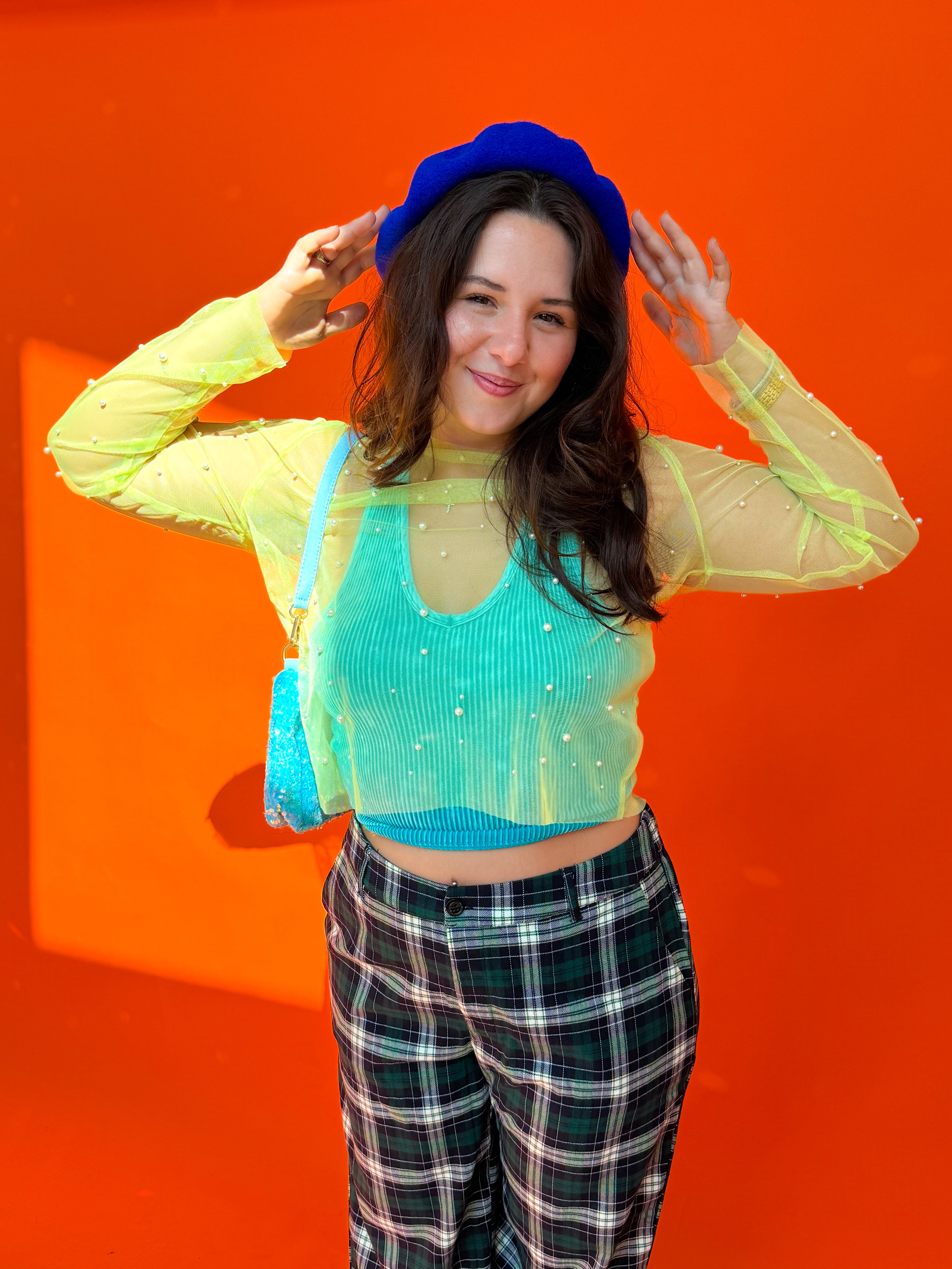 Lime & Pearls Layering Top (S-3XL)