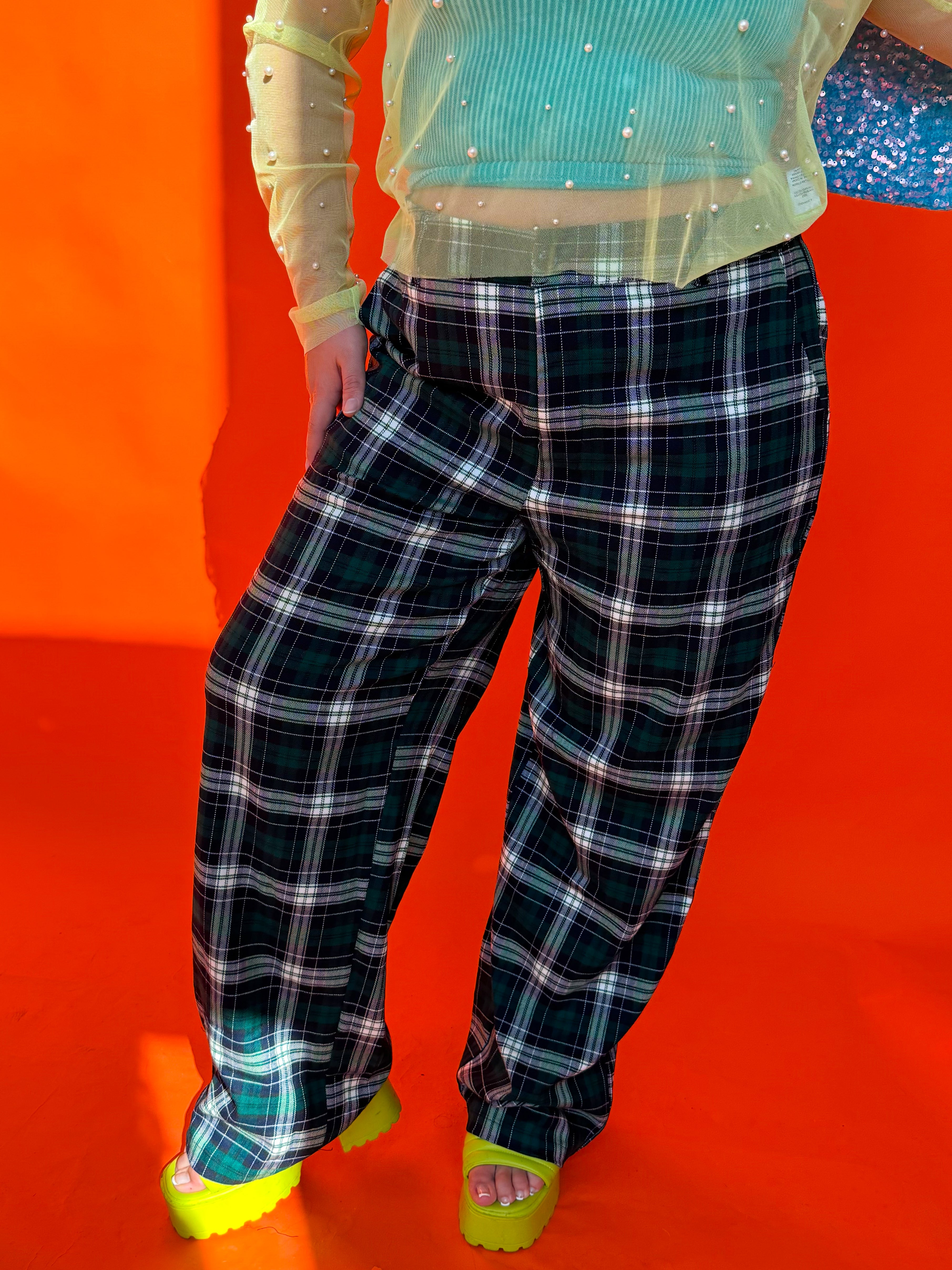 Mad for Plaid Trousers (S-4XL)