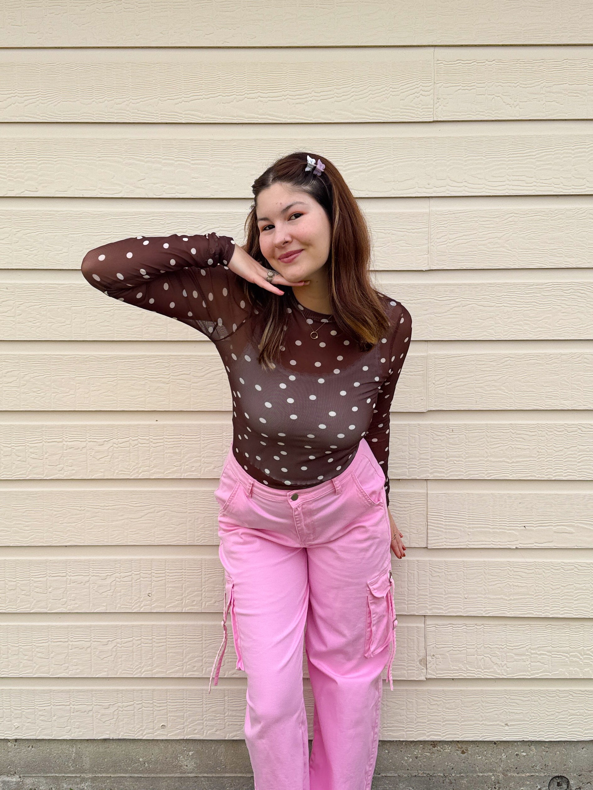 Chocolate Strawberries Mesh Top (S-3XL)