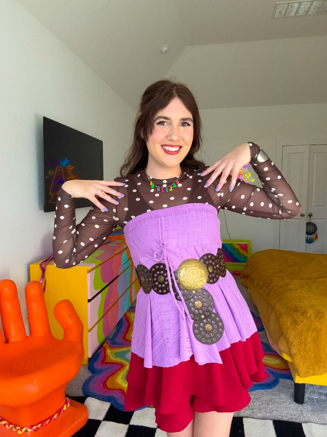 Chocolate Strawberries Mesh Top (S-3XL)