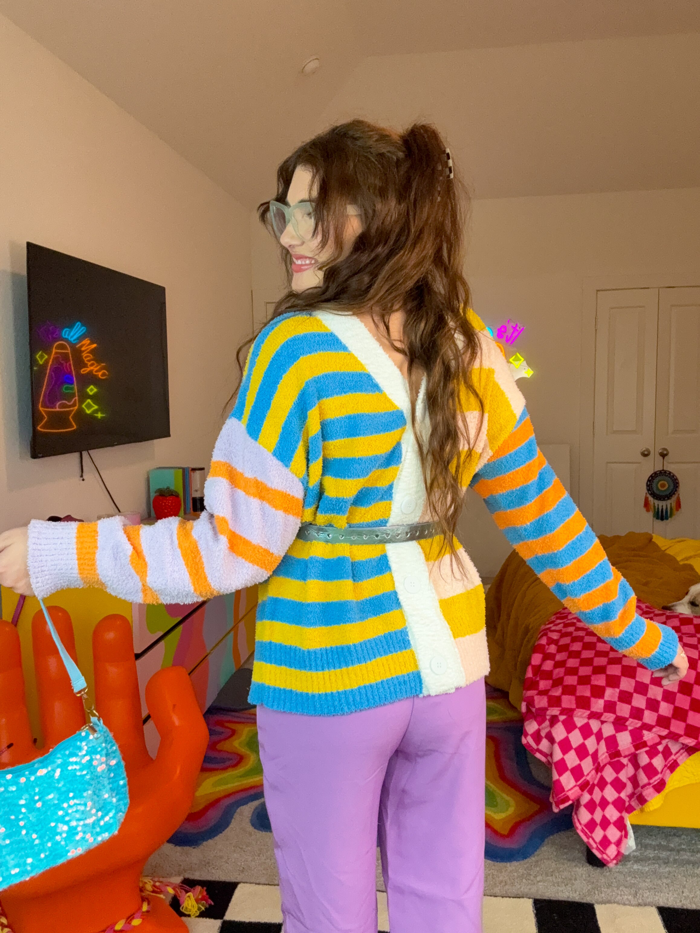 Spring Stripes Cardigan (S-3XL)