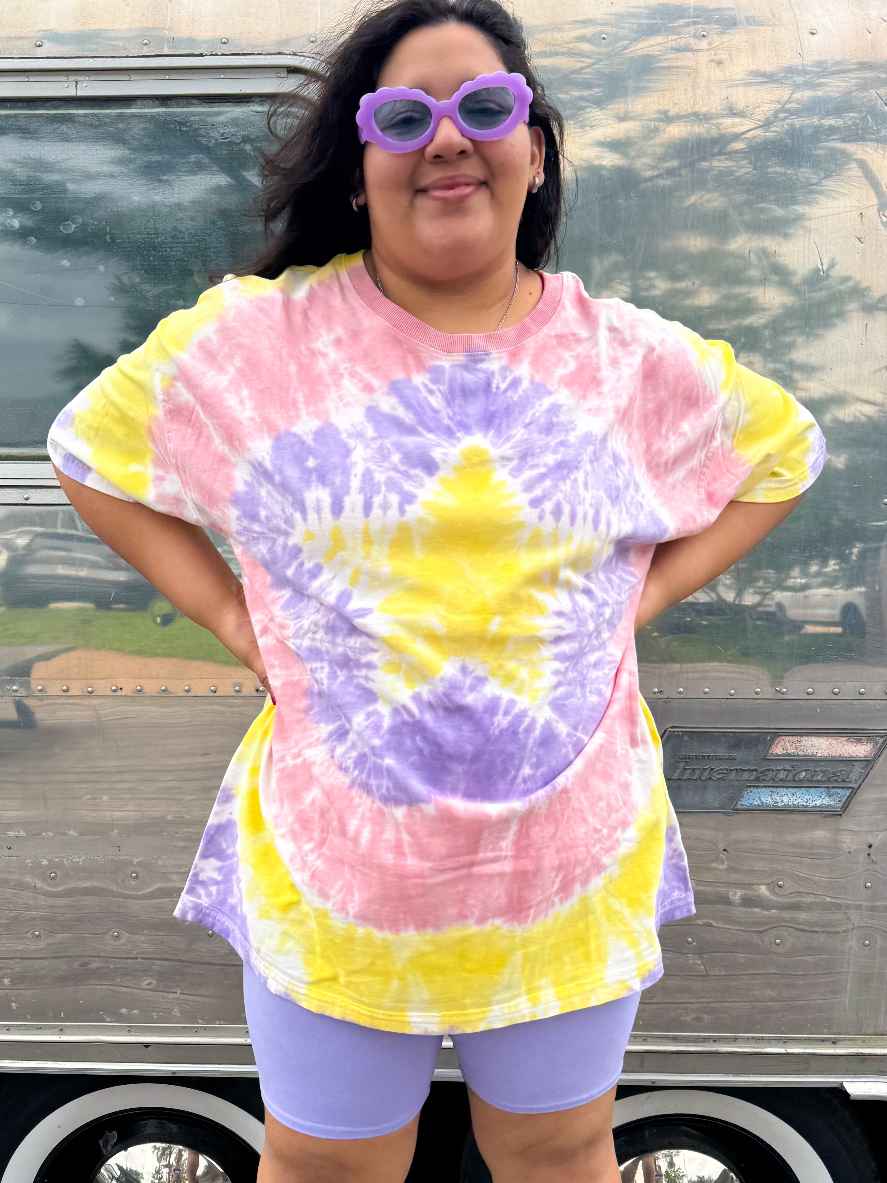 Pastel Dream Star Oversized Tee (S-L)