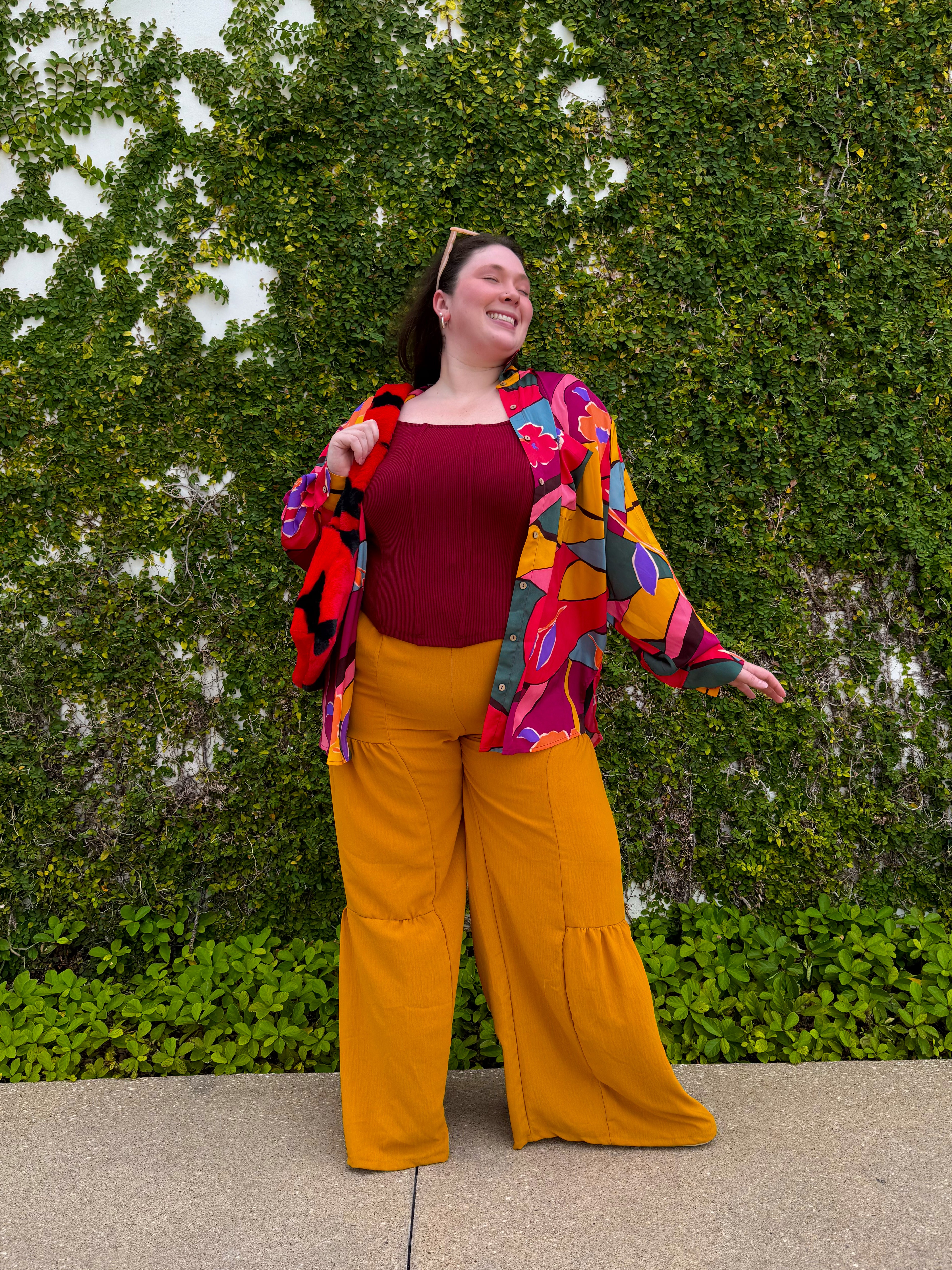 Cowgirl Burgundy Bustier (S-3XL)