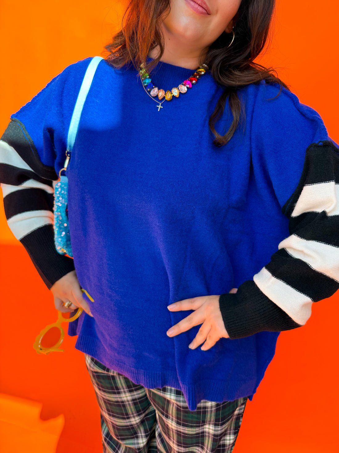 Earn Your Stripes Blue Sweater (S-3XL)