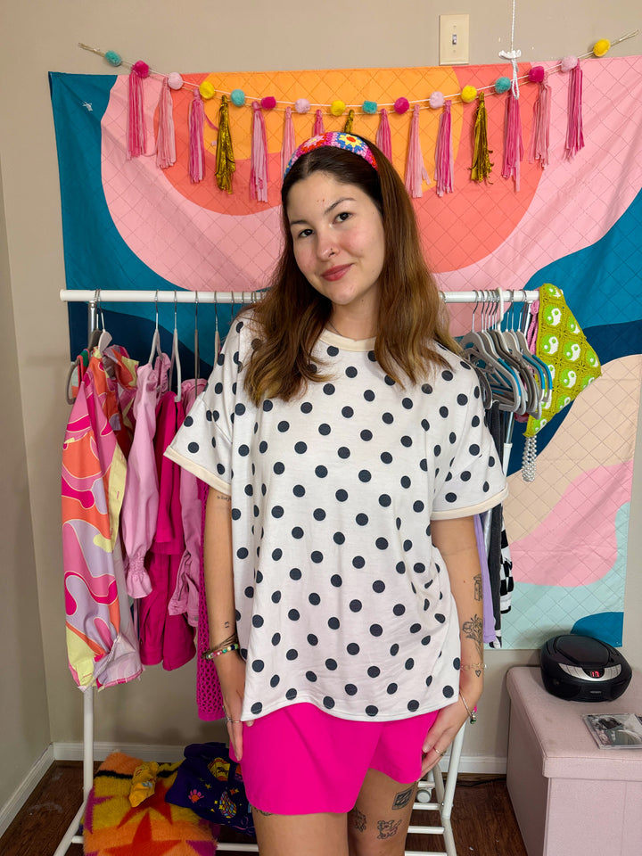 Marks the Spot Polka Dot Tee (S-3XL)