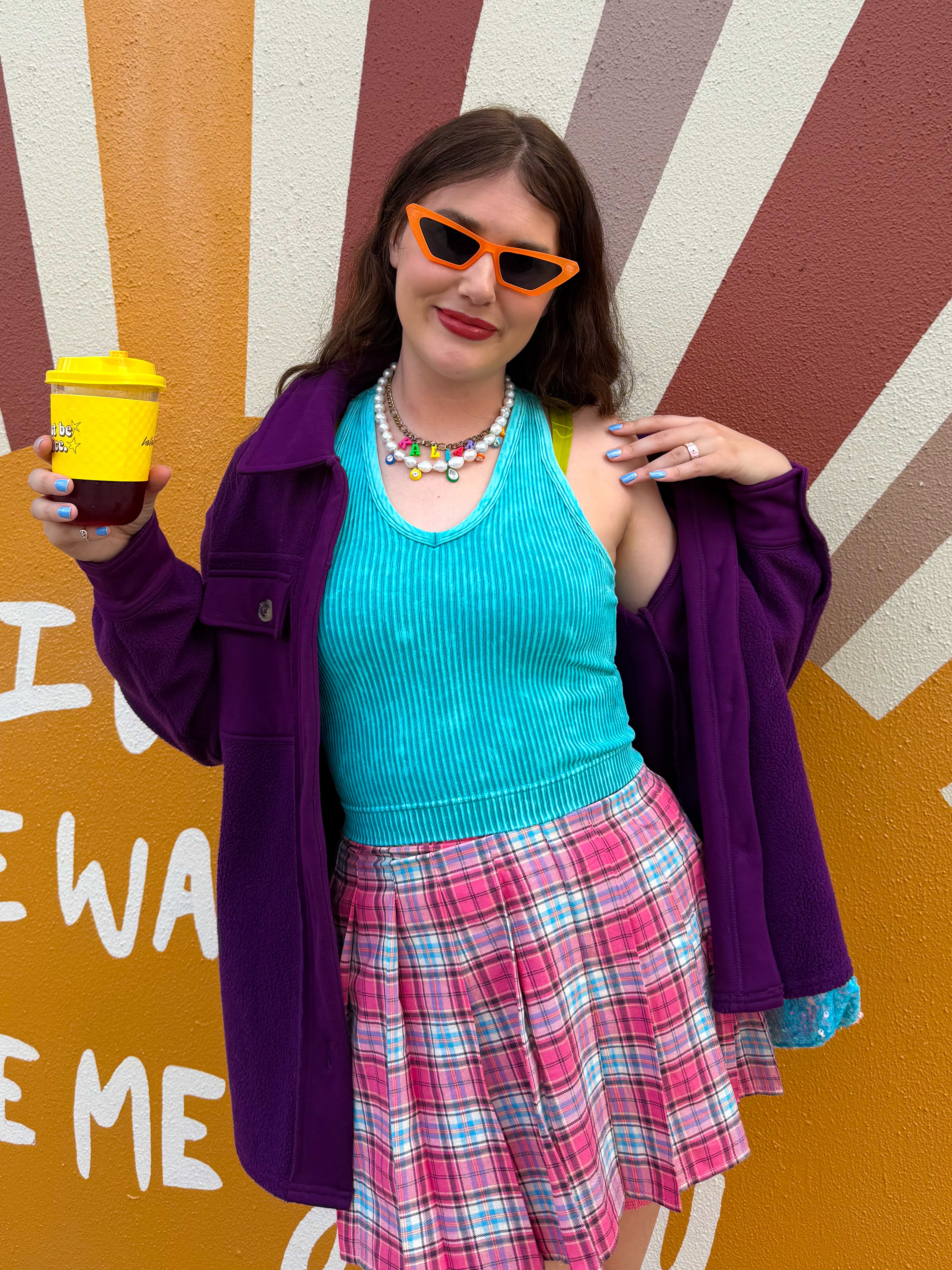 Icy Teal Lounge Tank (S-XL)