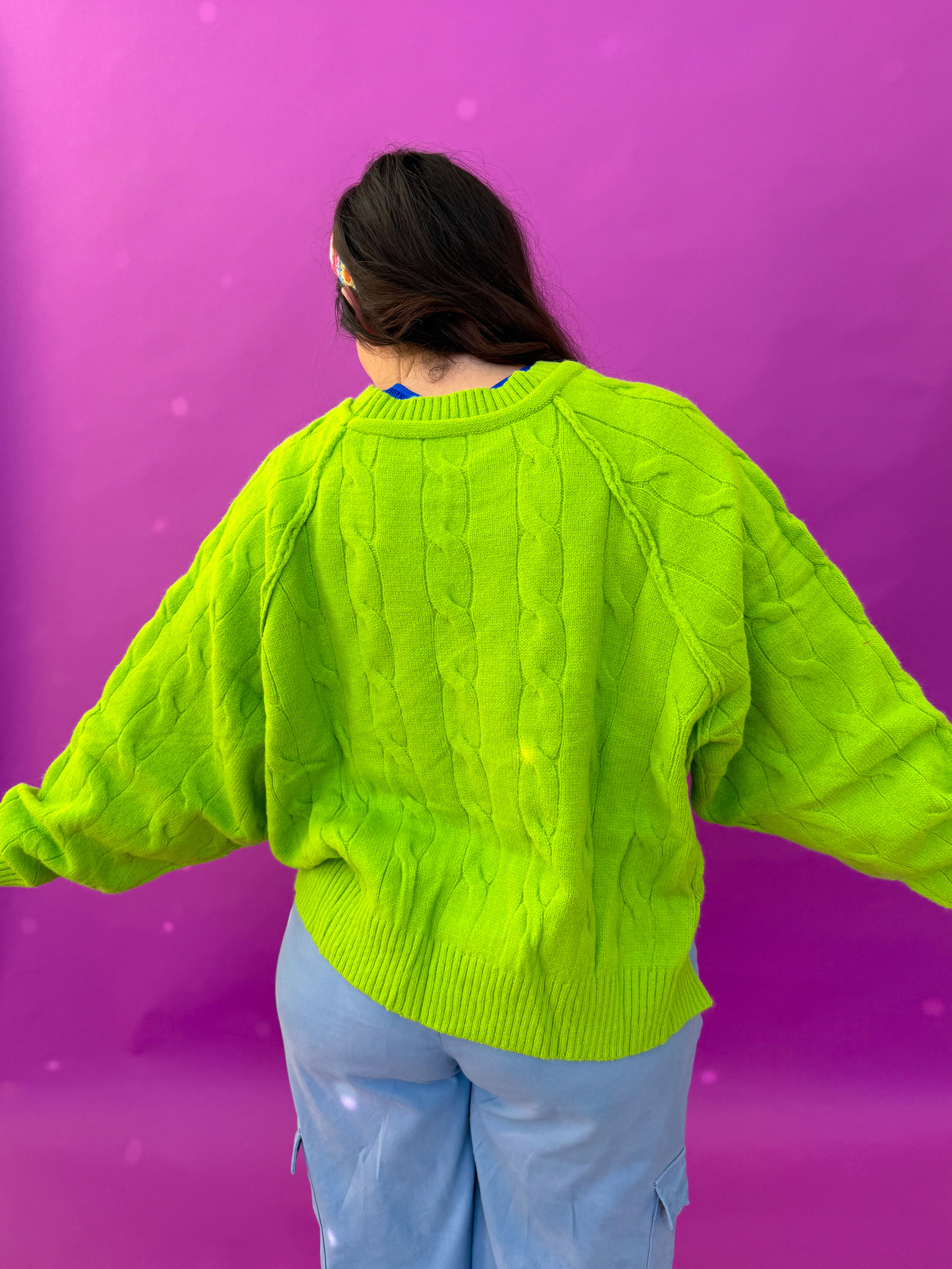 Squeeze of Lime Sweater (S-3XL)