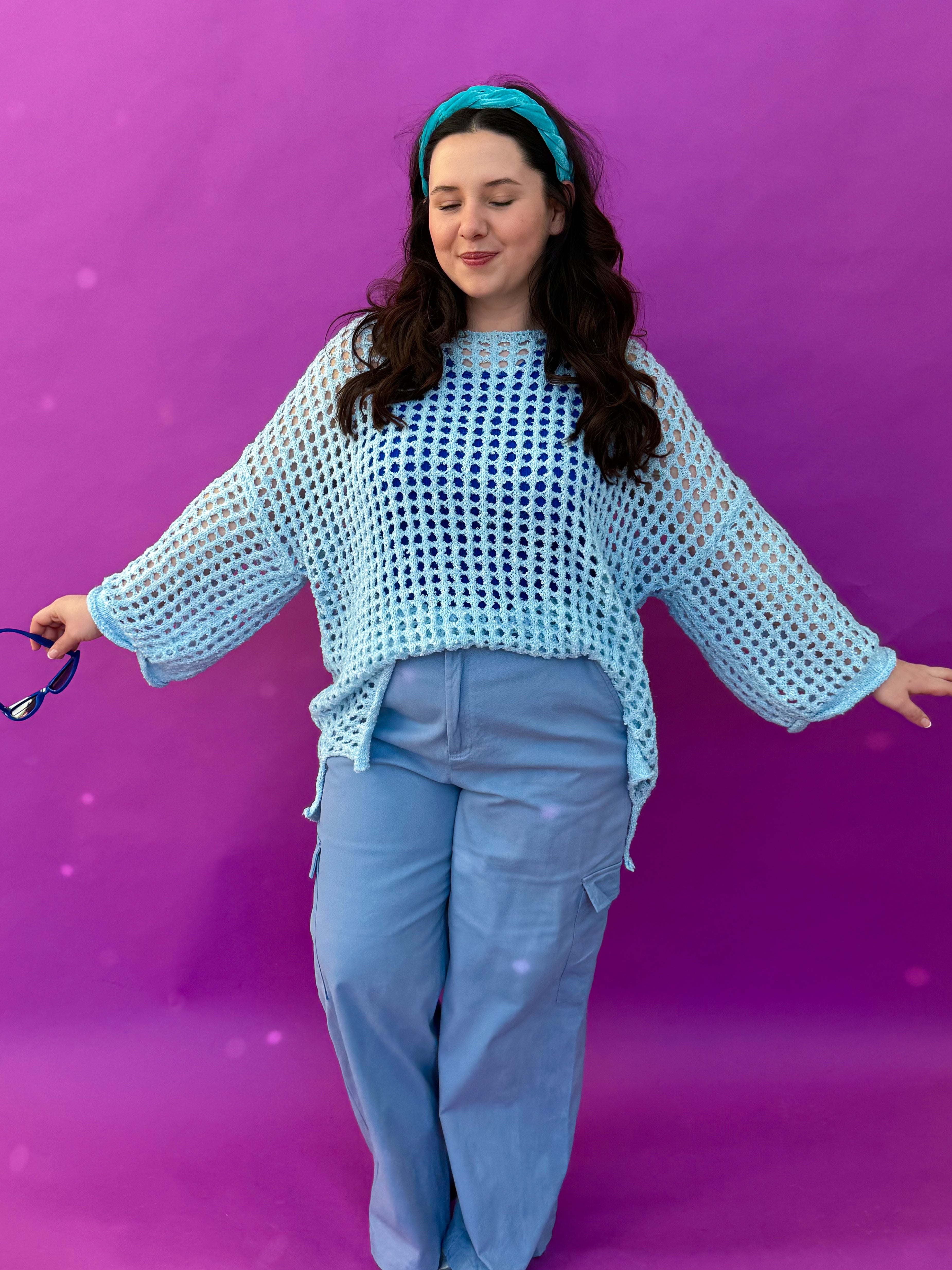 Chilly Blue Layering Sweater (S-3XL)