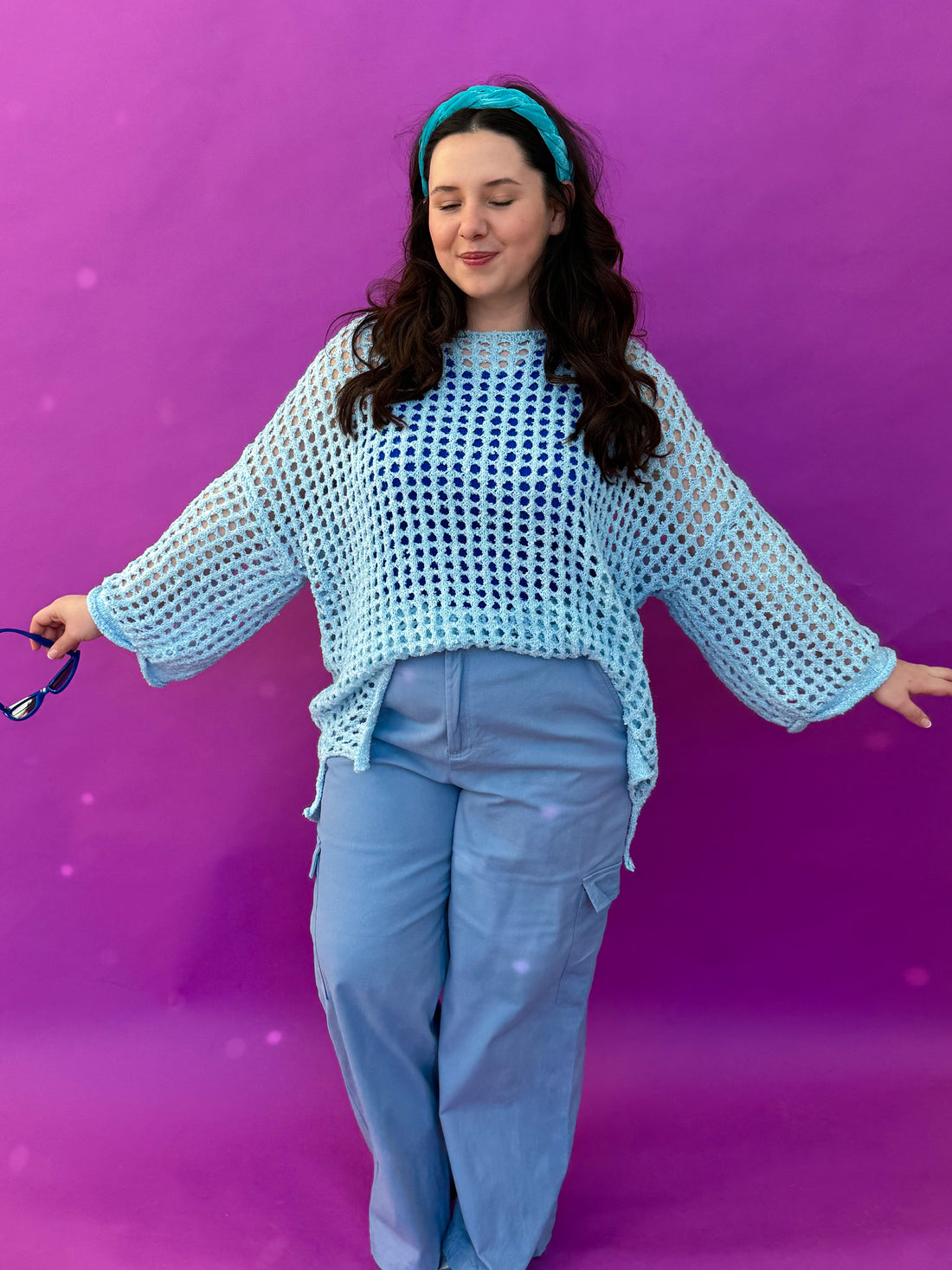 Chilly Blue Layering Sweater (S-3XL)