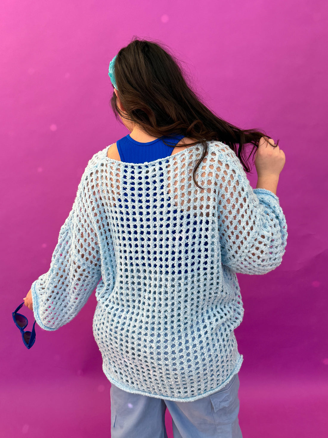 Chilly Blue Layering Sweater (S-3XL)