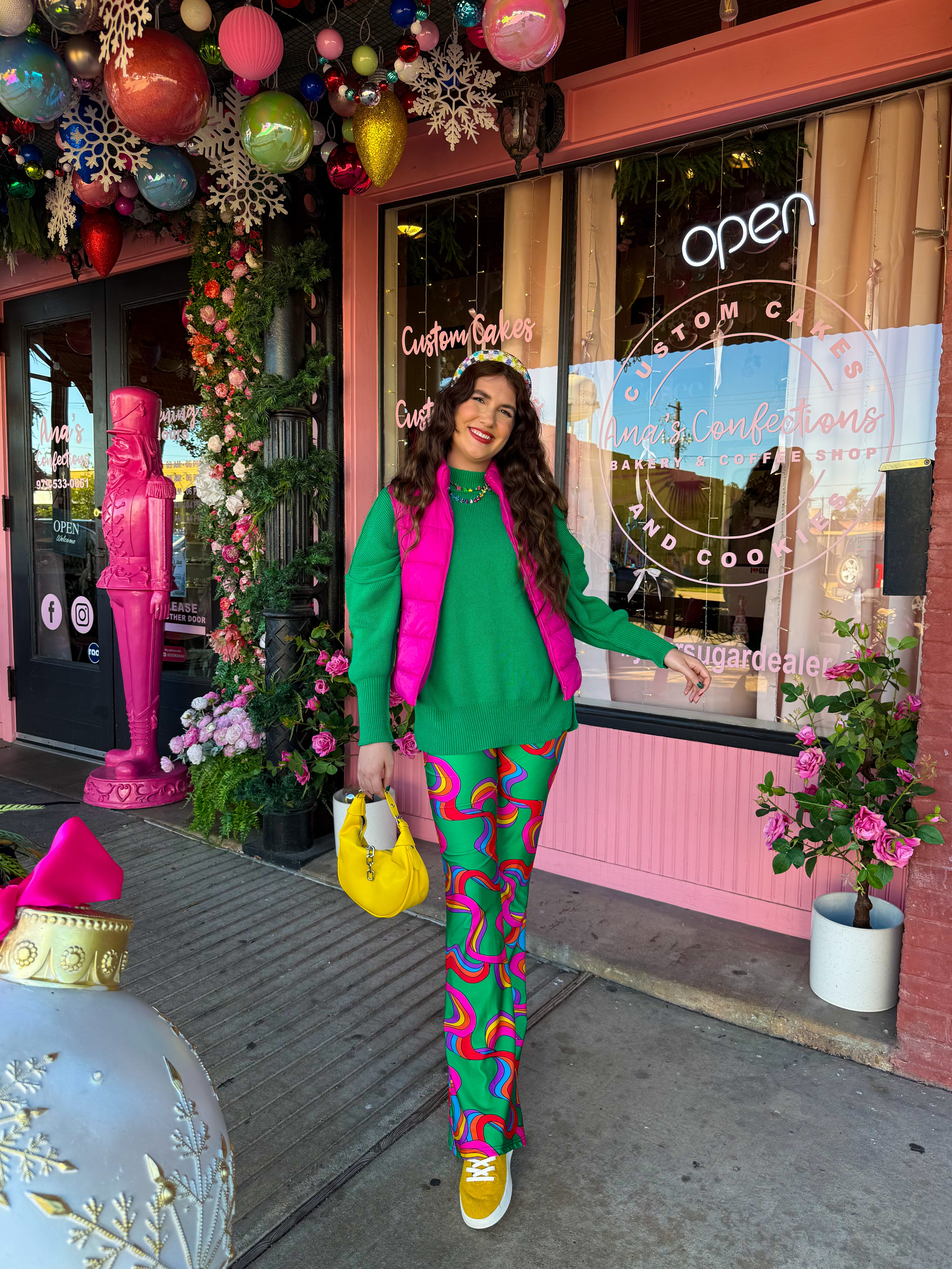 Green Oversized Cozy Sweater (S-3XL)