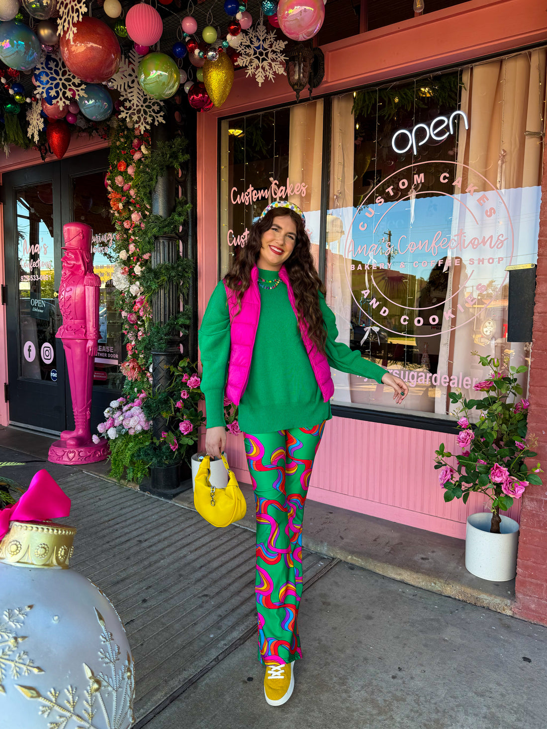 Green Oversized Cozy Sweater (S-3XL)