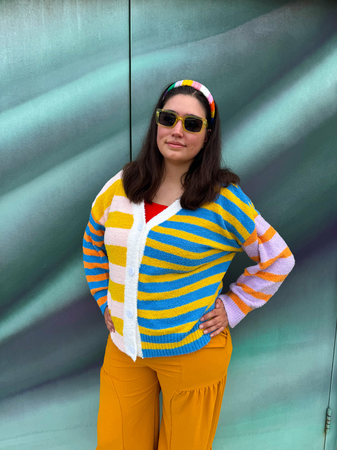 Spring Stripes Cardigan (S-3XL)