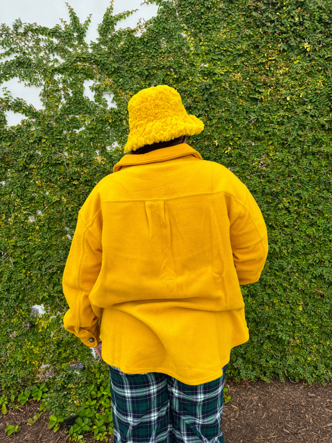 Mustard Yellow Shacket (S-3XL)