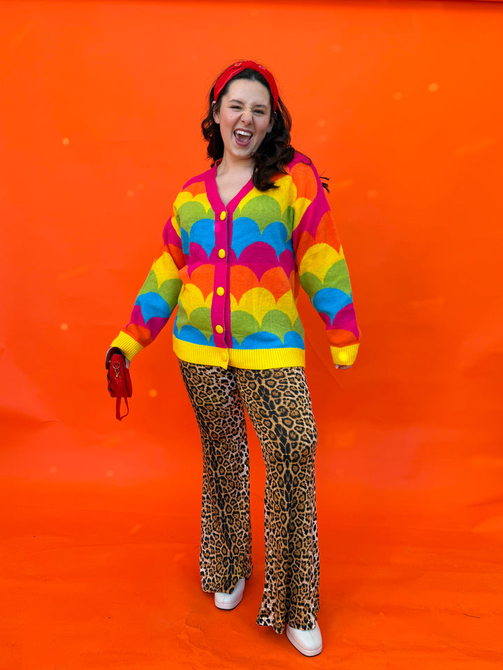 On the Prowl Cheetah Flare Pants (XS-3XL)