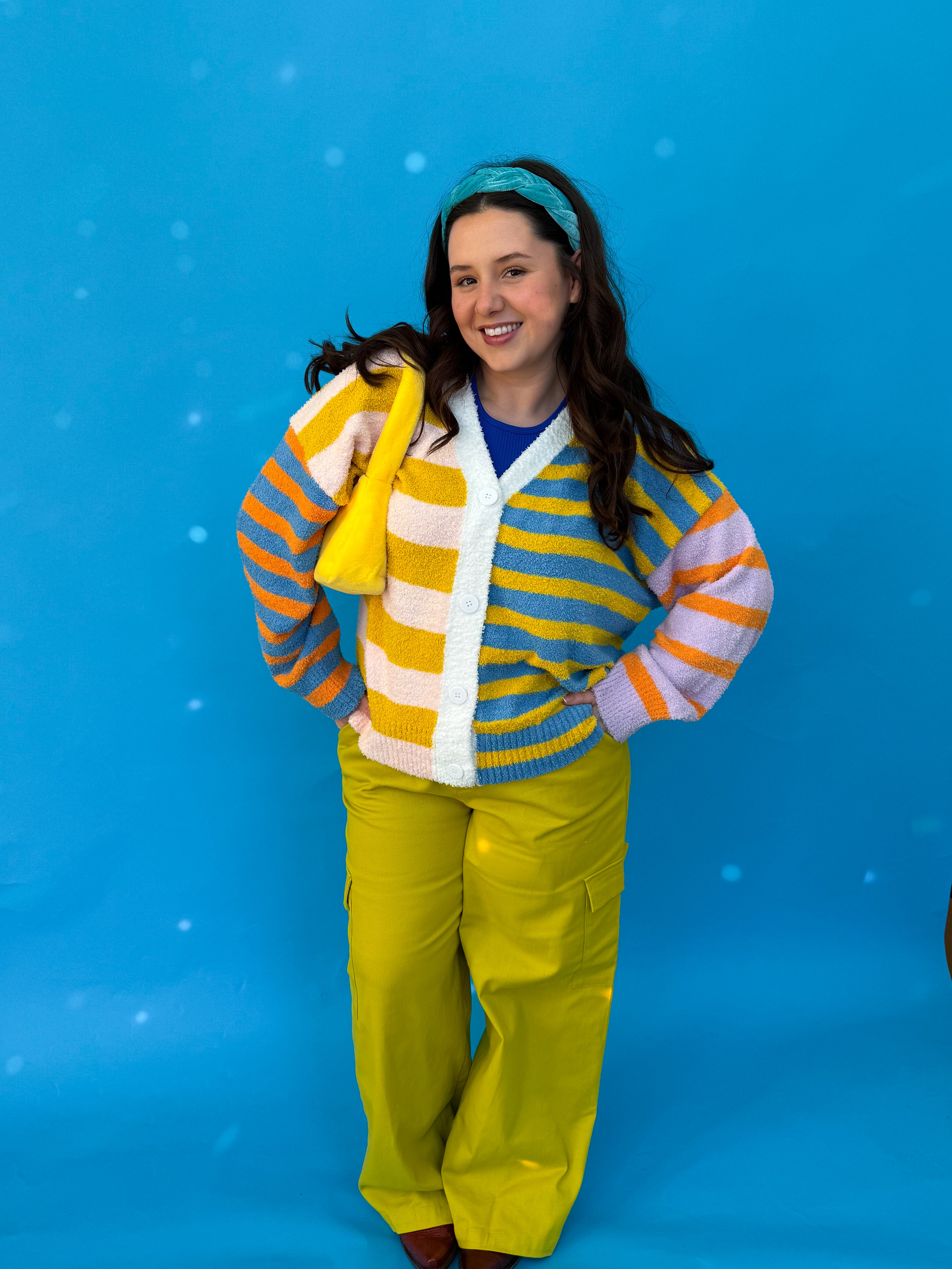 Spring Stripes Cardigan (S-3XL)