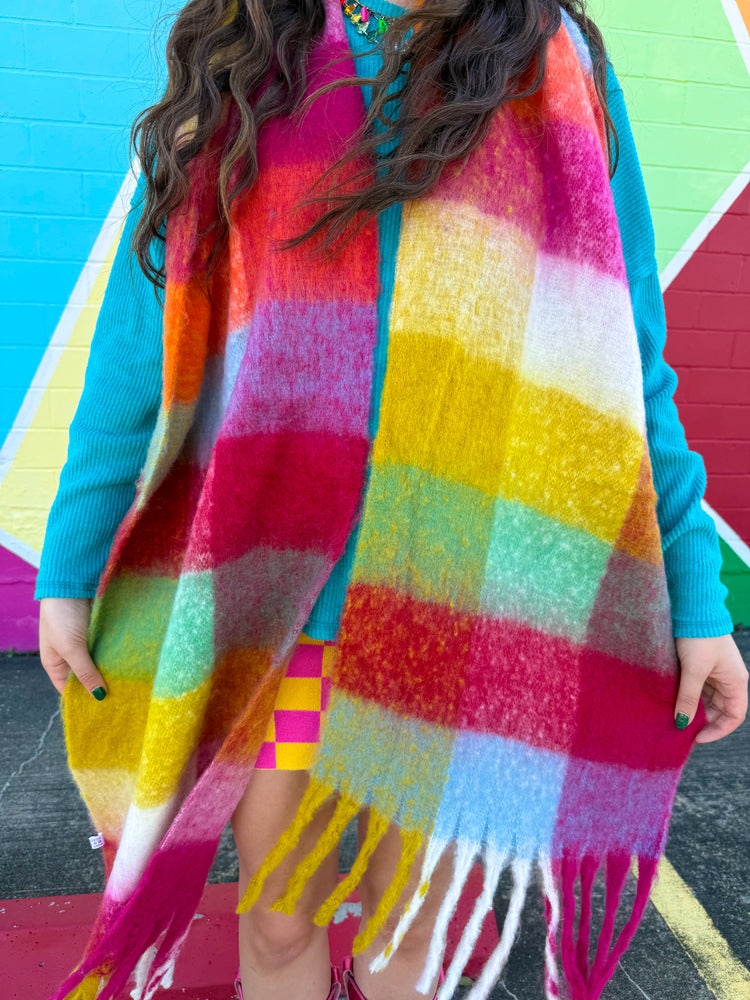 Rainbow Road Scarf