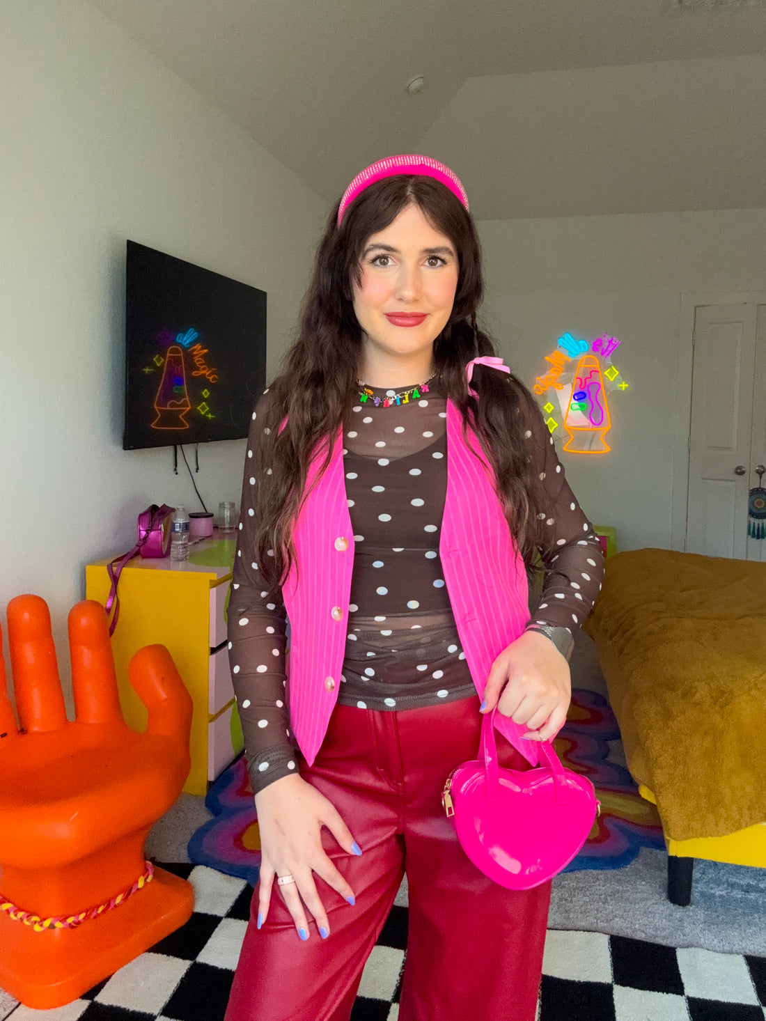 Chocolate Strawberries Mesh Top (S-3XL)