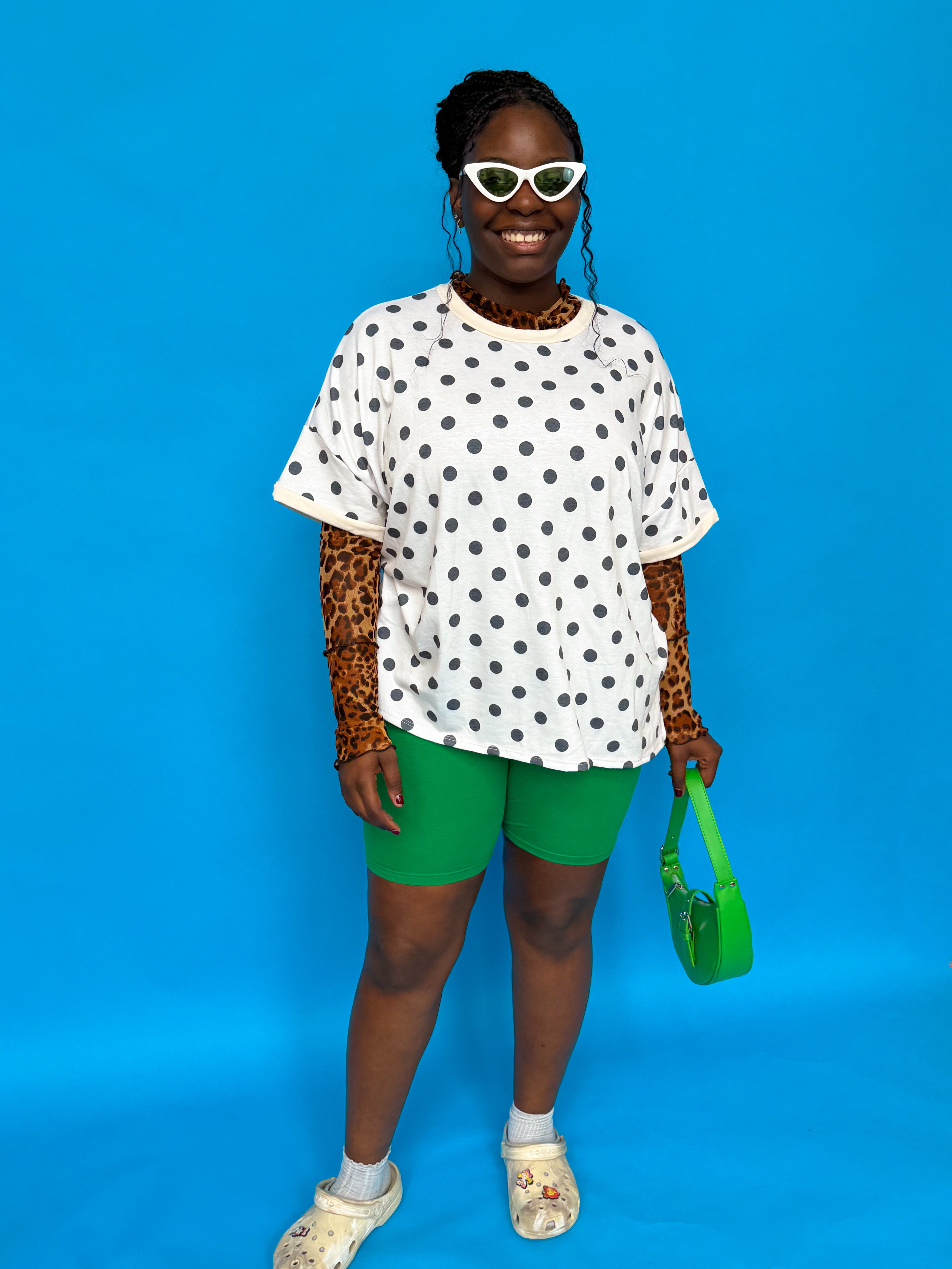 Green Machine Biker Shorts (S-3XL)
