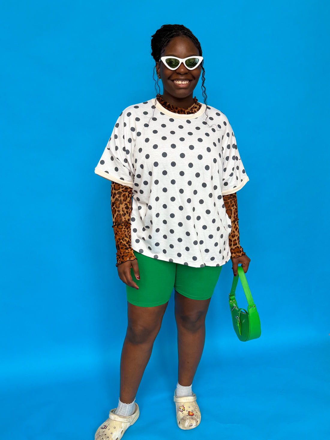 Green Machine Biker Shorts (S-3XL)