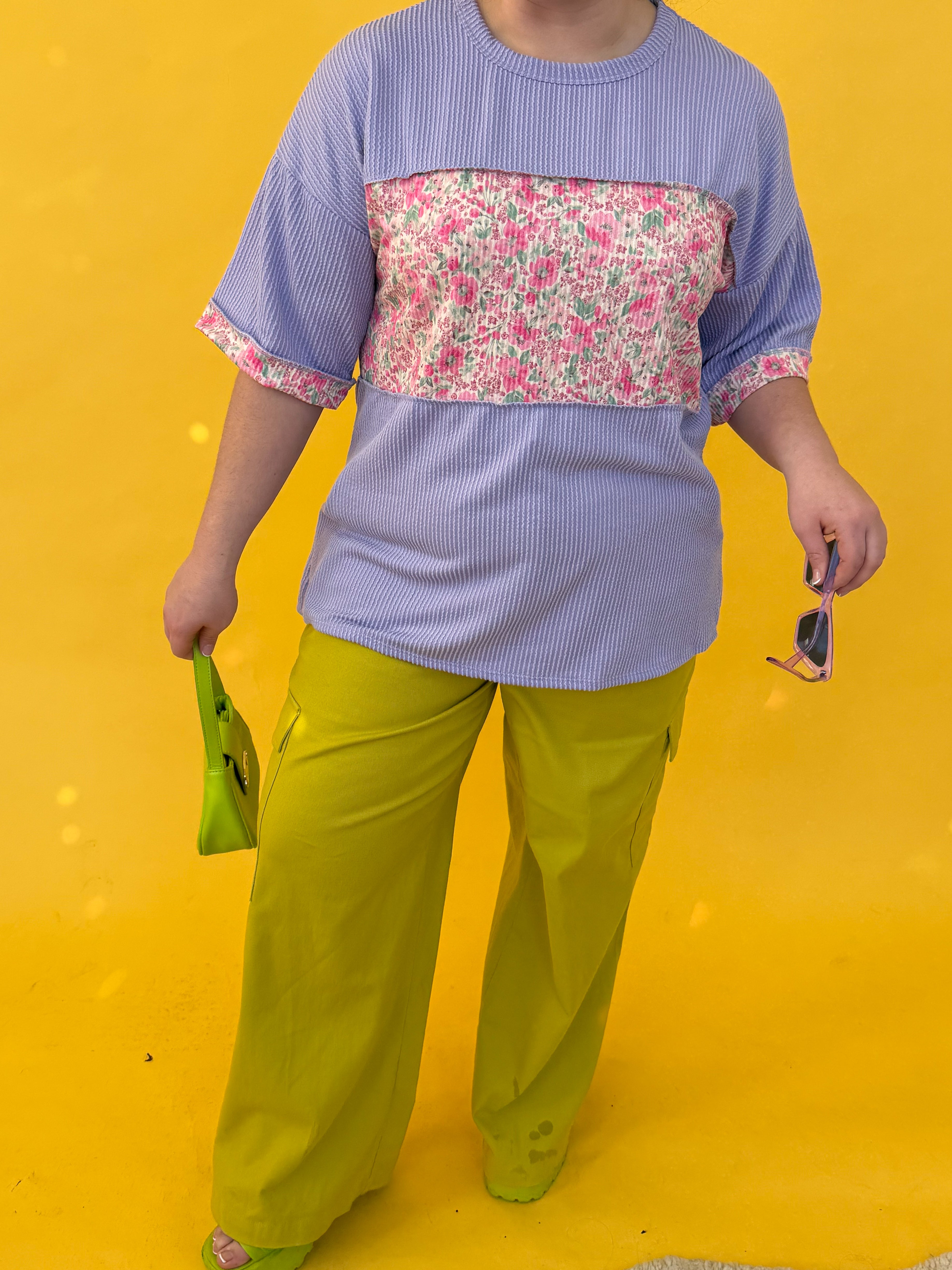 Lilac Flower Tee (S-3XL)