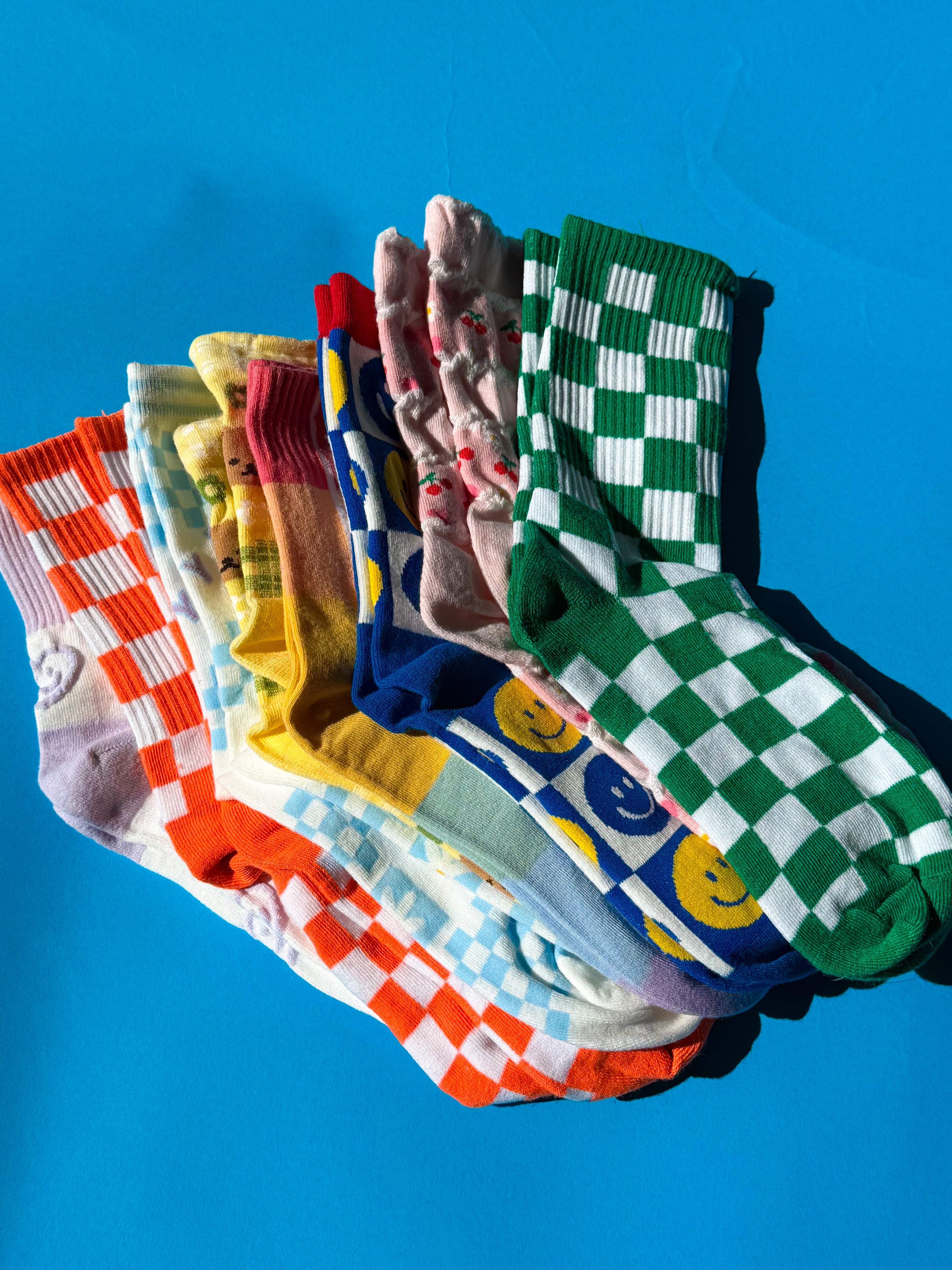 Colorful Printed Socks