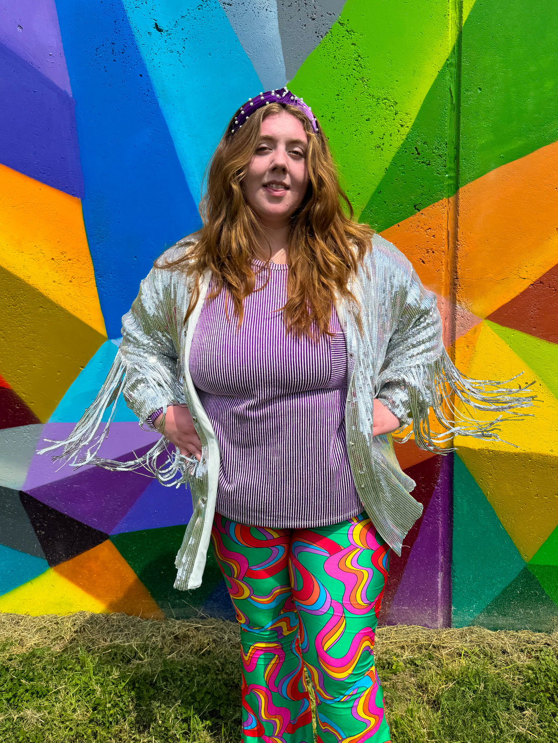 Violet Long Sleeve Top (S-3XL)