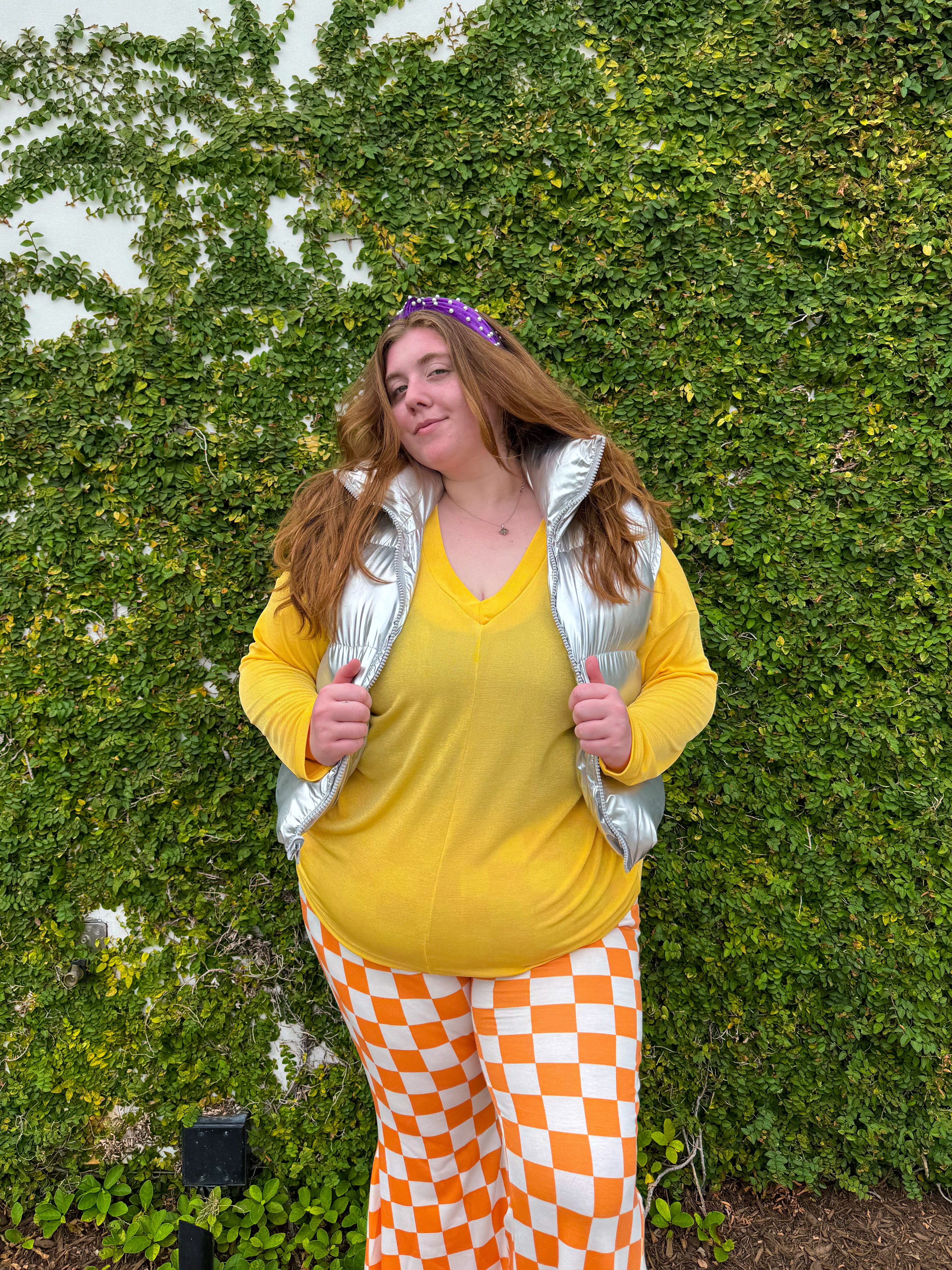 Silver Nights Puff Vest (S-3XL)