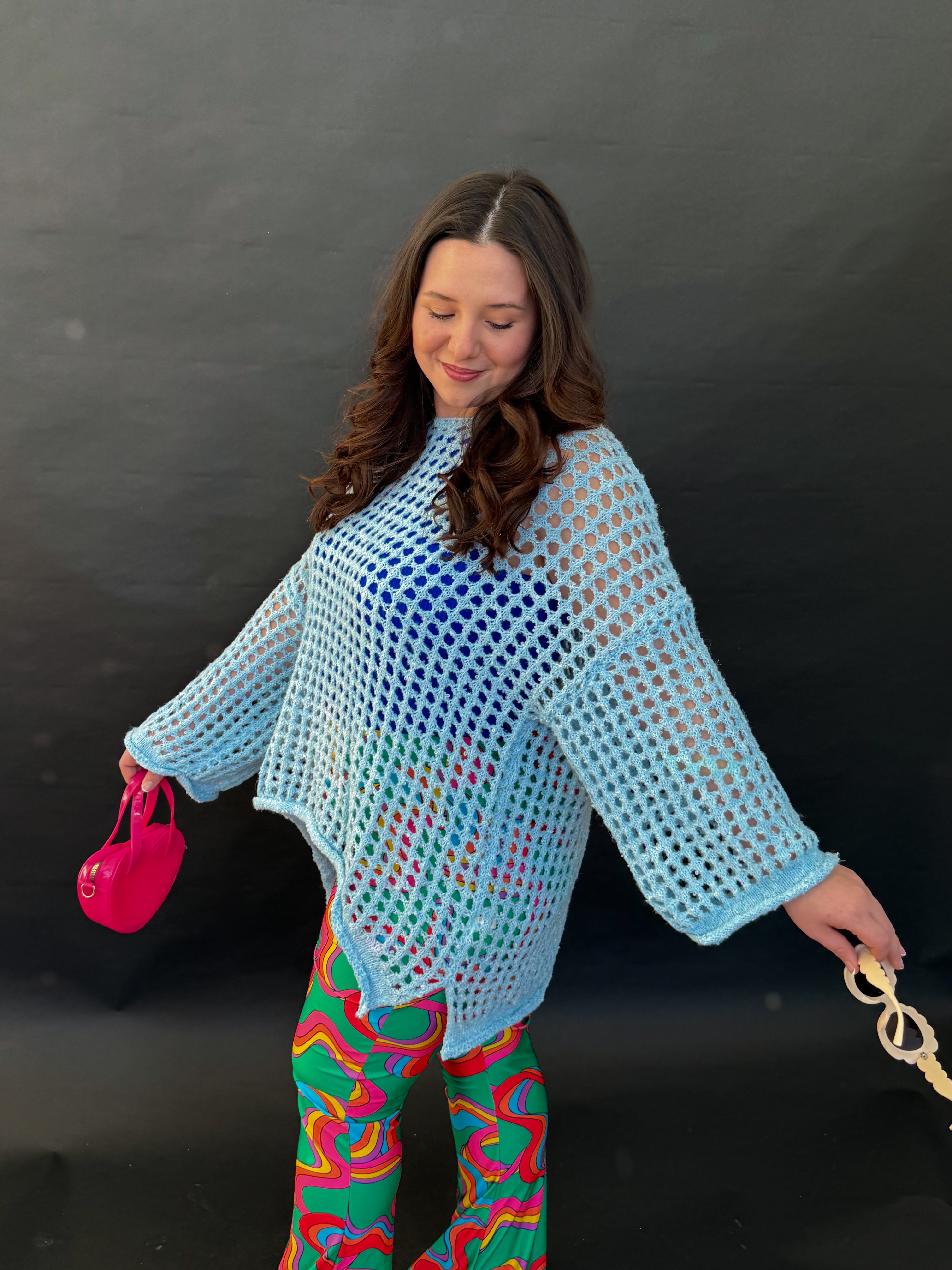 Chilly Blue Layering Sweater (S-3XL)