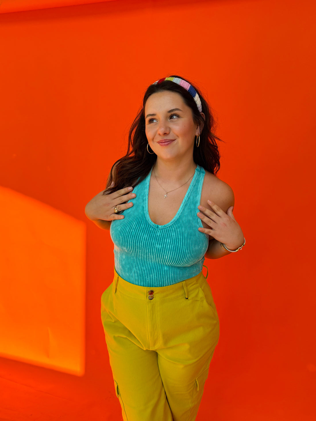 Icy Teal Lounge Tank (S-XL)