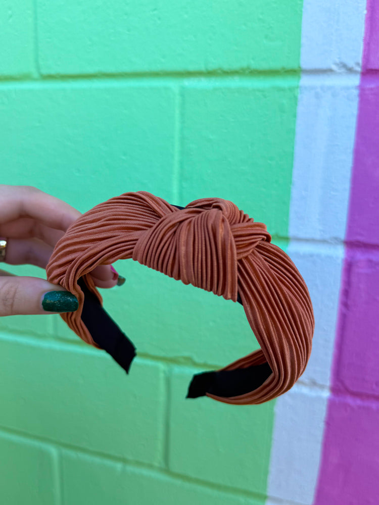Burnt Orange Headband