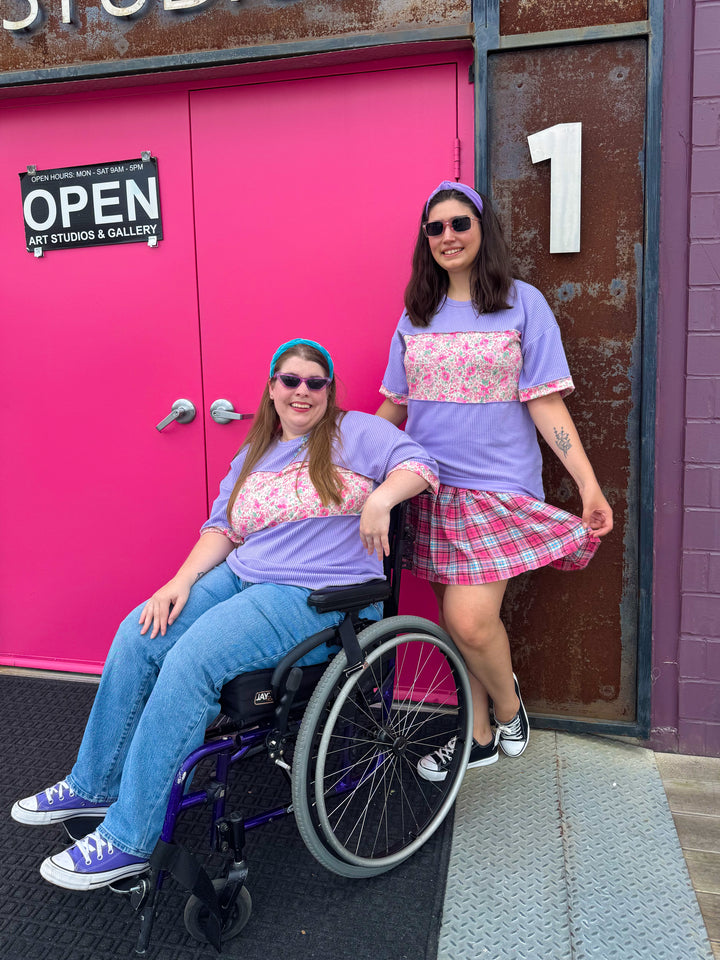 Lilac Flower Tee (S-3XL)