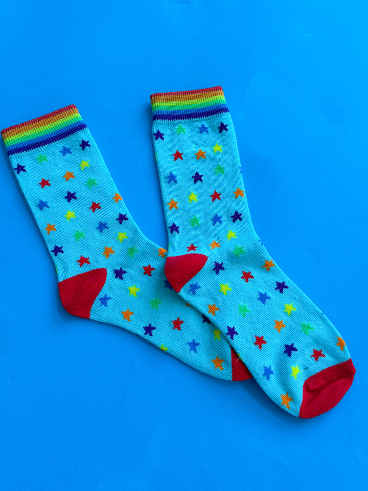 Blue Star Socks