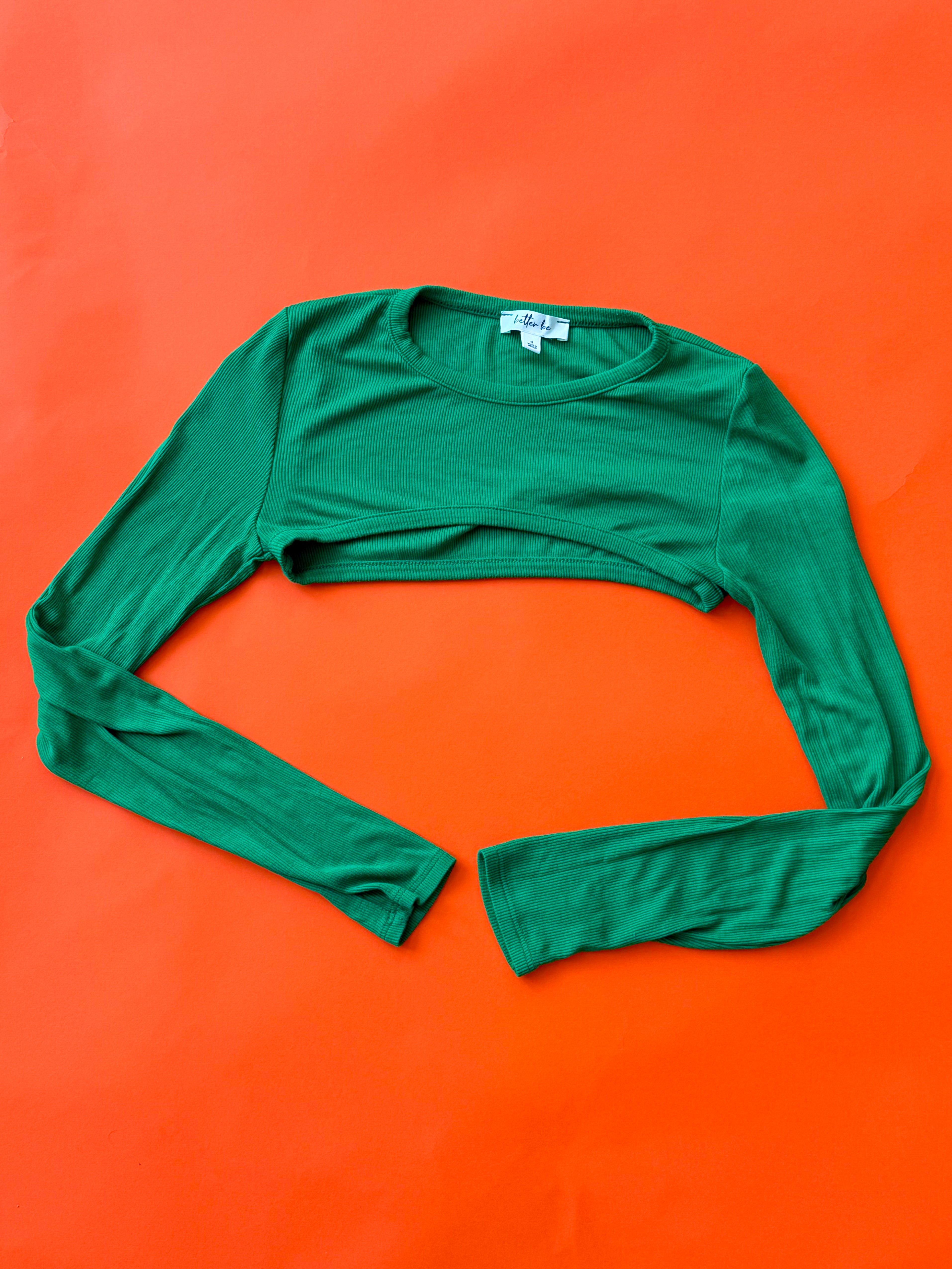 Green Bolero Top (S-L) – The Rainbow Closet