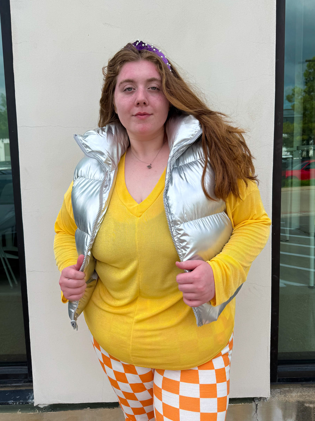 Silver Nights Puff Vest (S-3XL)