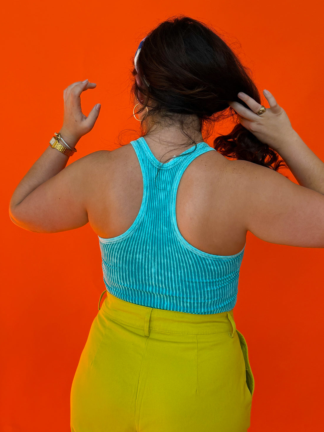 Icy Teal Lounge Tank (S-XL)