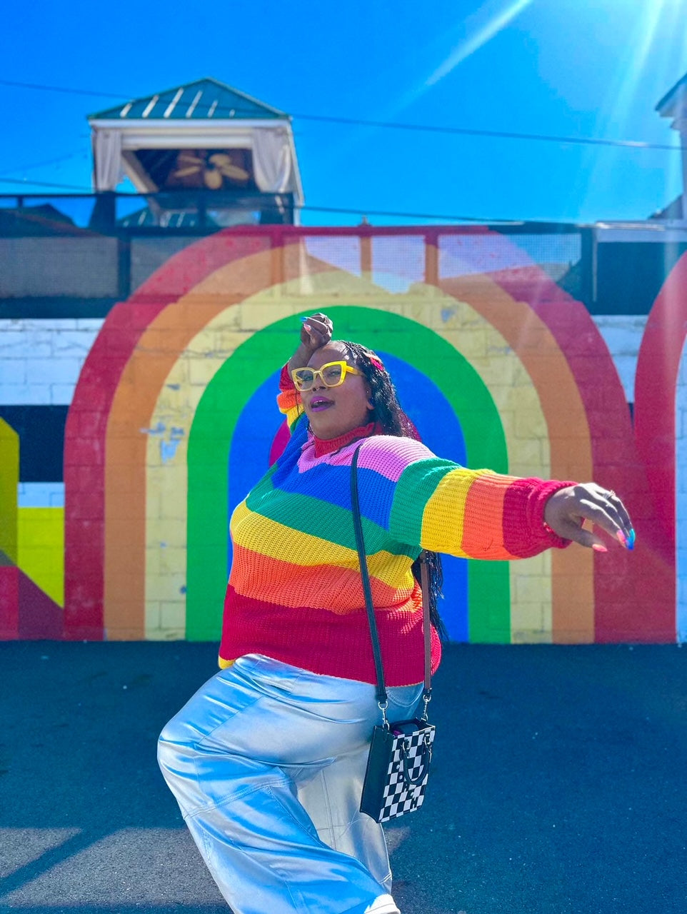 Crayon Box Rainbow Sweater (S-3XL)