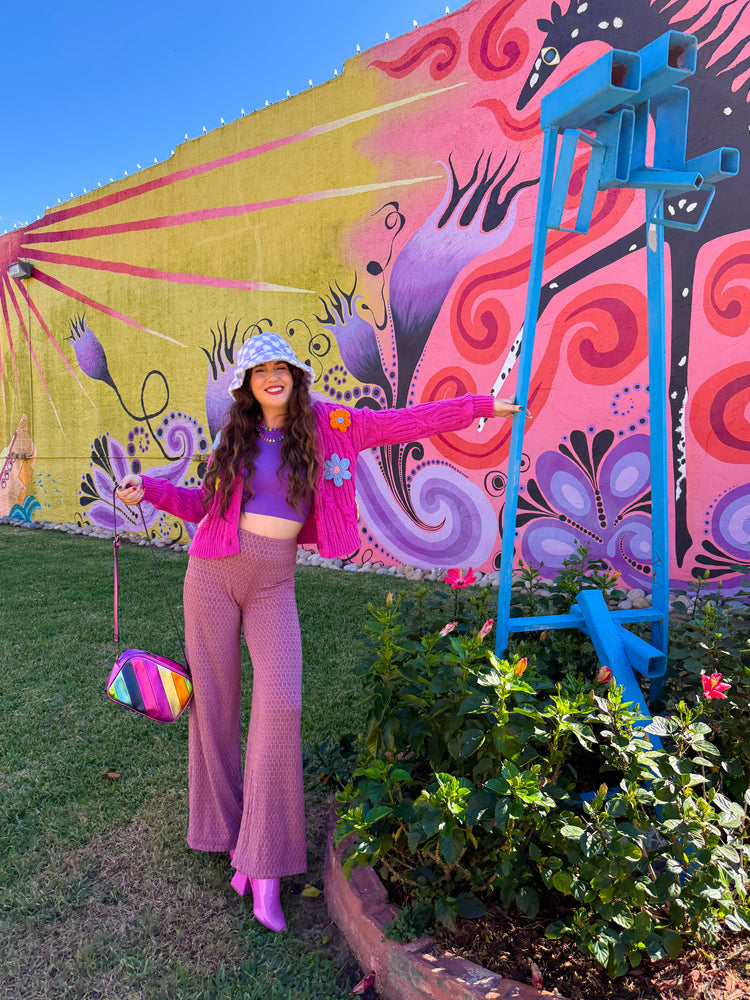 Nonsense Tank in Purple (S-L)