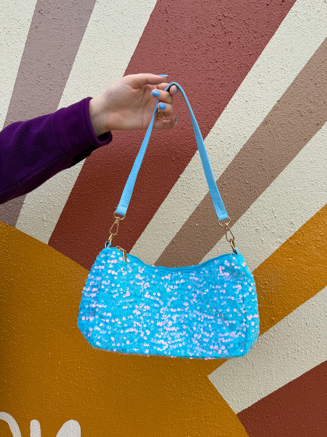 Ice Queen Sequin Handbag