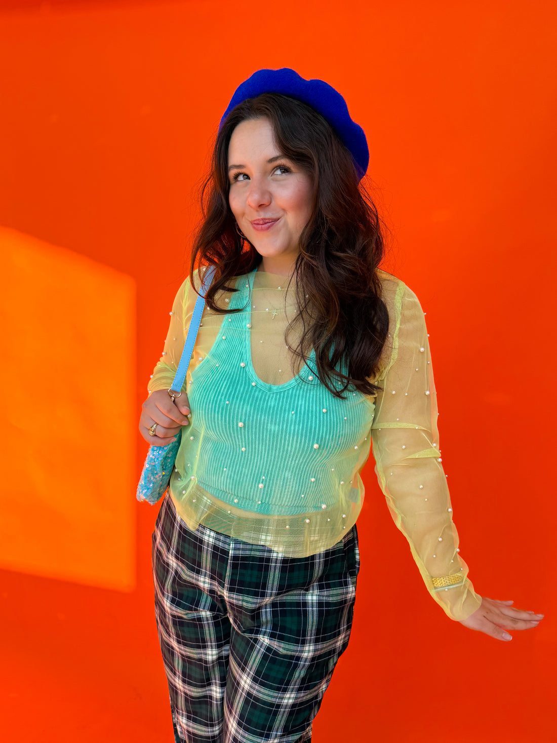 Lime & Pearls Layering Top (S-3XL)