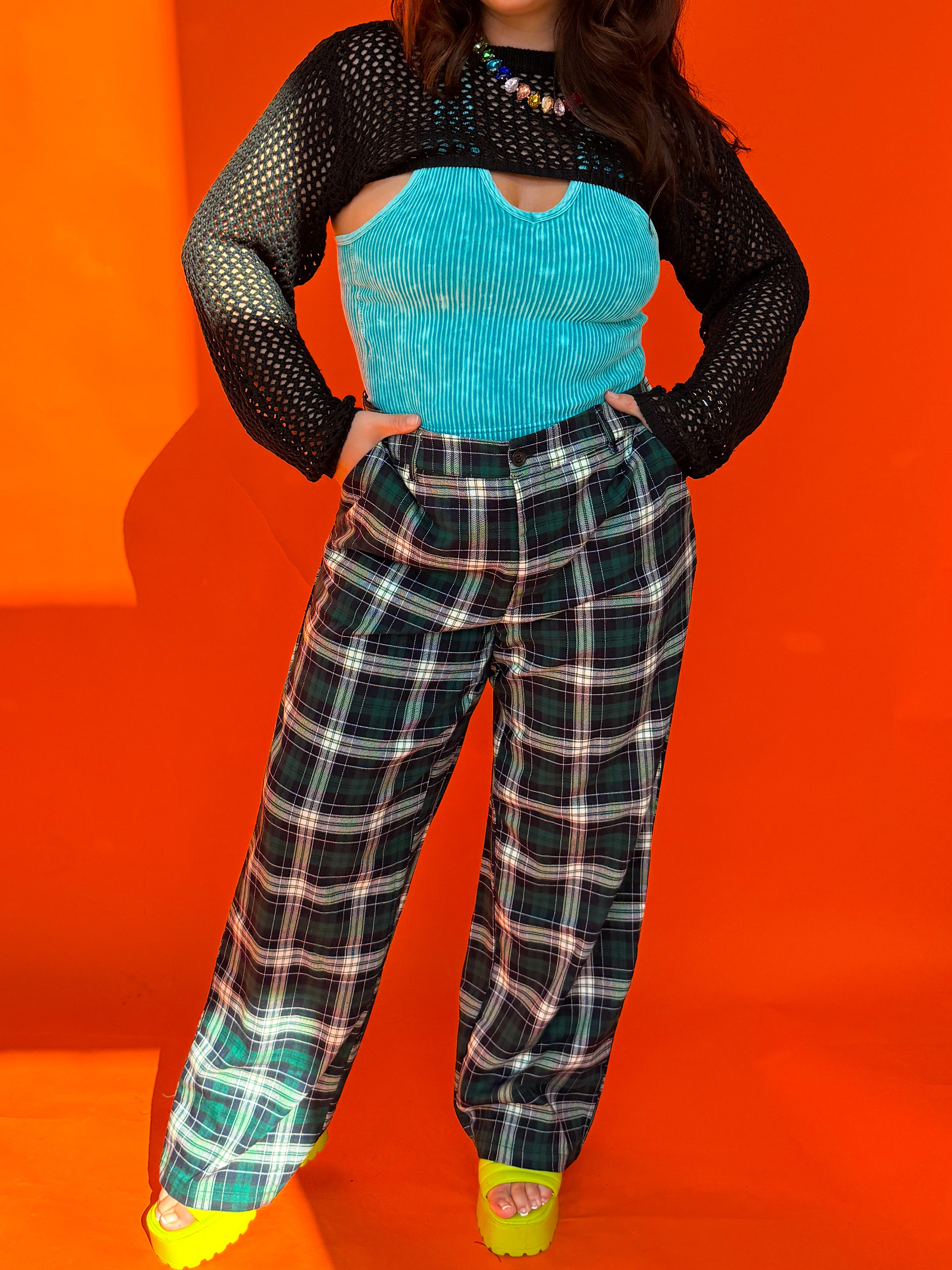 Mad for Plaid Trousers (S-4XL)