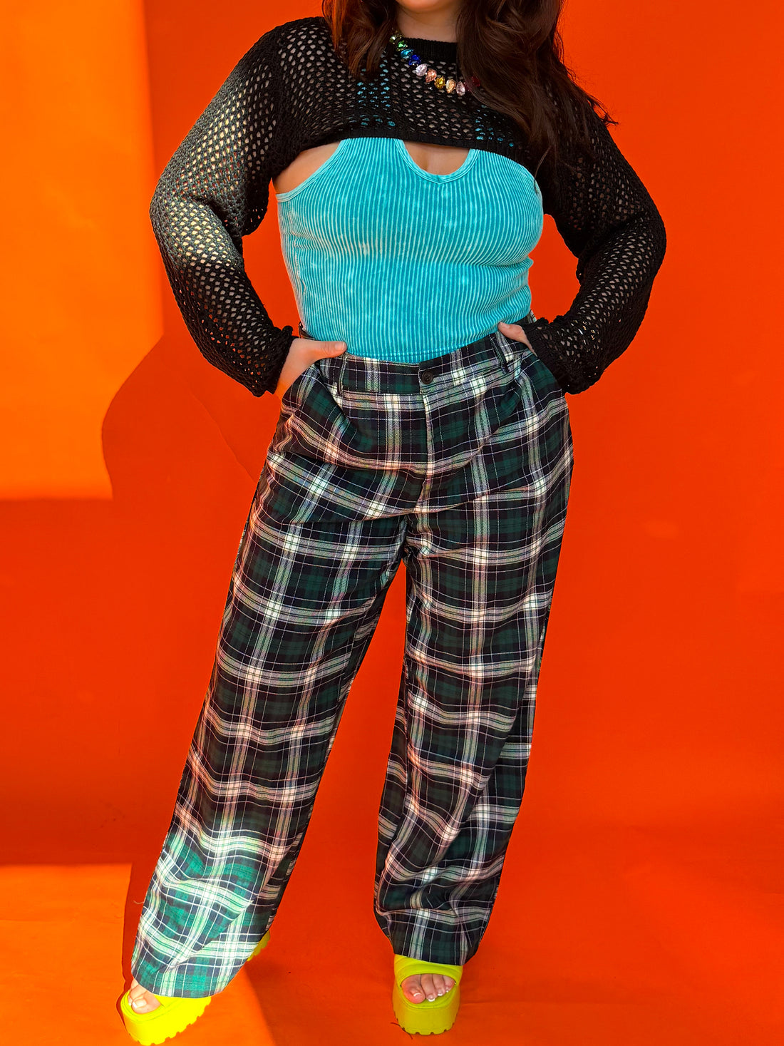 Mad for Plaid Trousers (S-4XL)