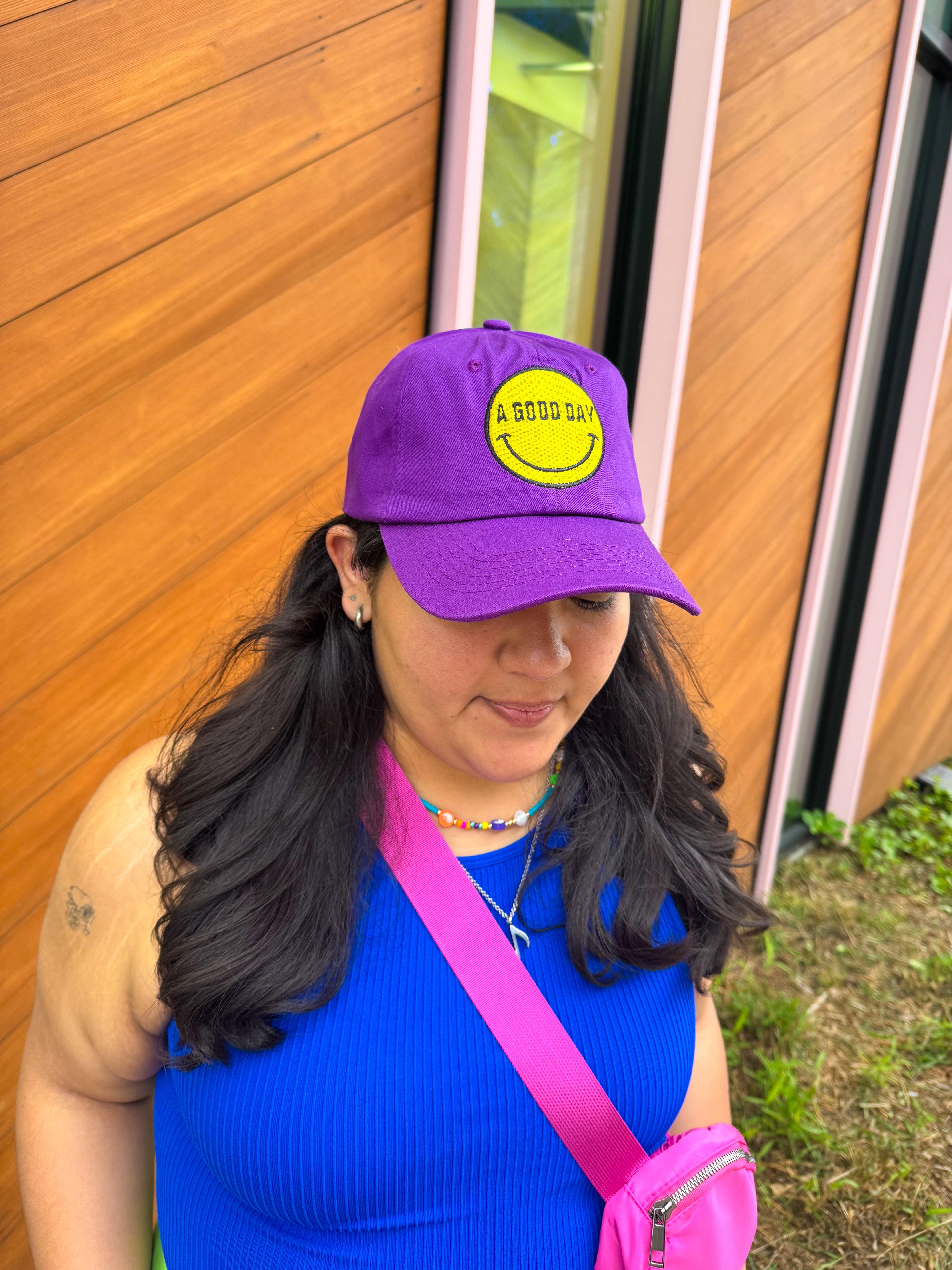 Royal Purple Smile Hat